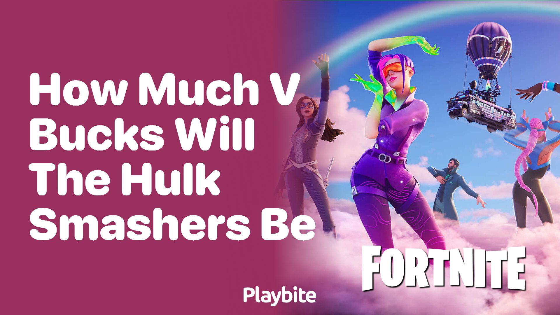 How Much Will the Hulk Smashers Cost in V-Bucks?
