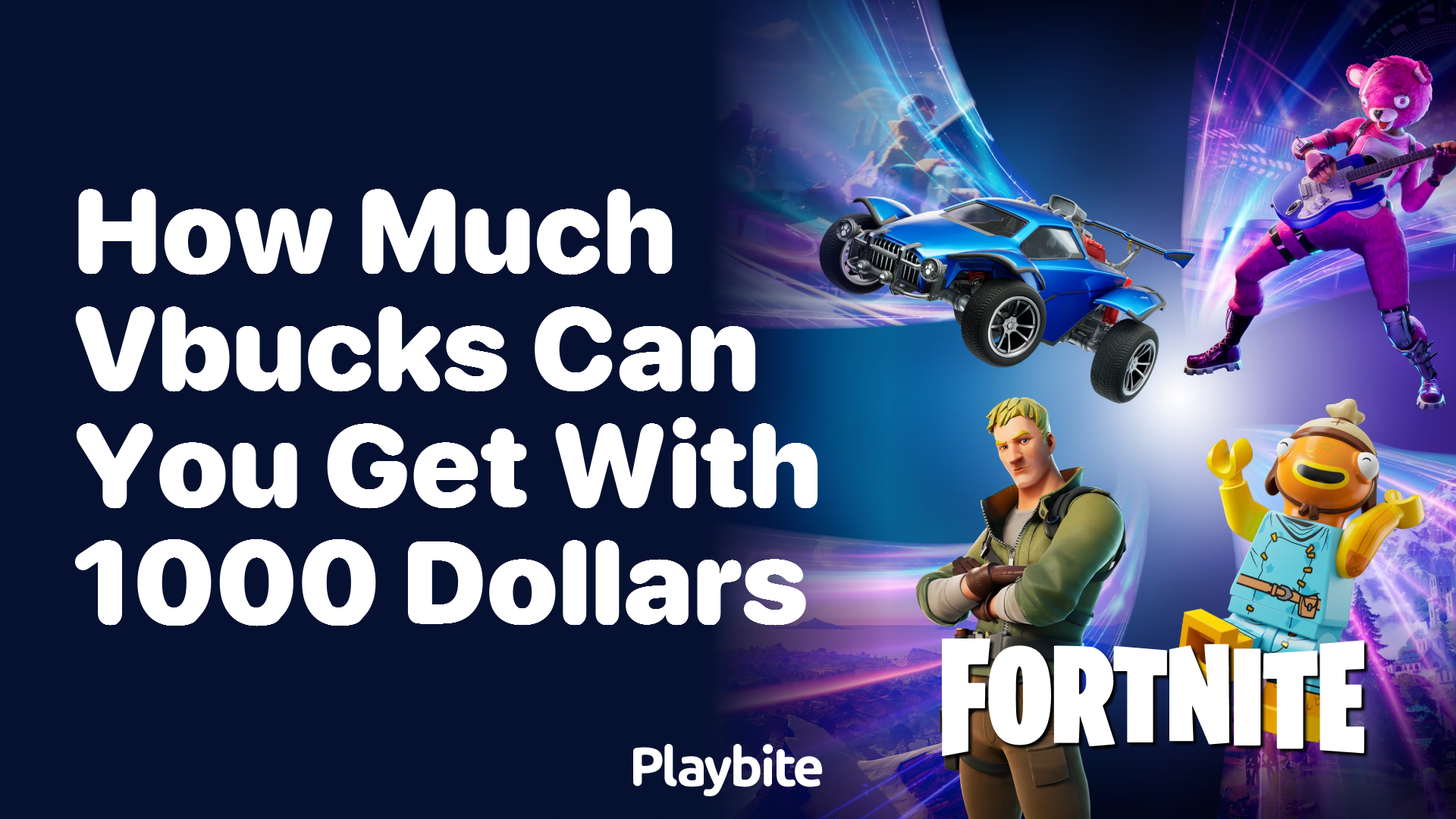 How Much V-Bucks Can You Get With 1000 Dollars?