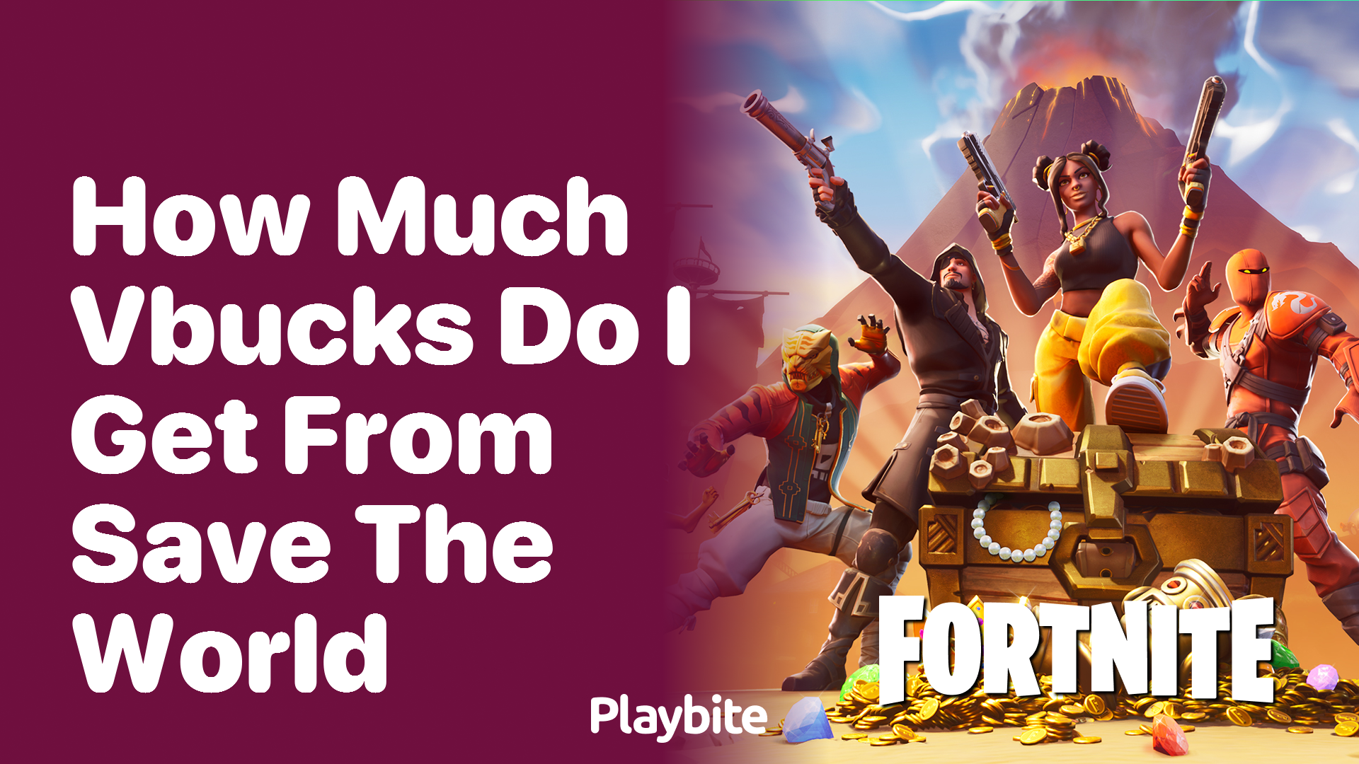 How Much V-Bucks Do I Get From Save the World in Fortnite?