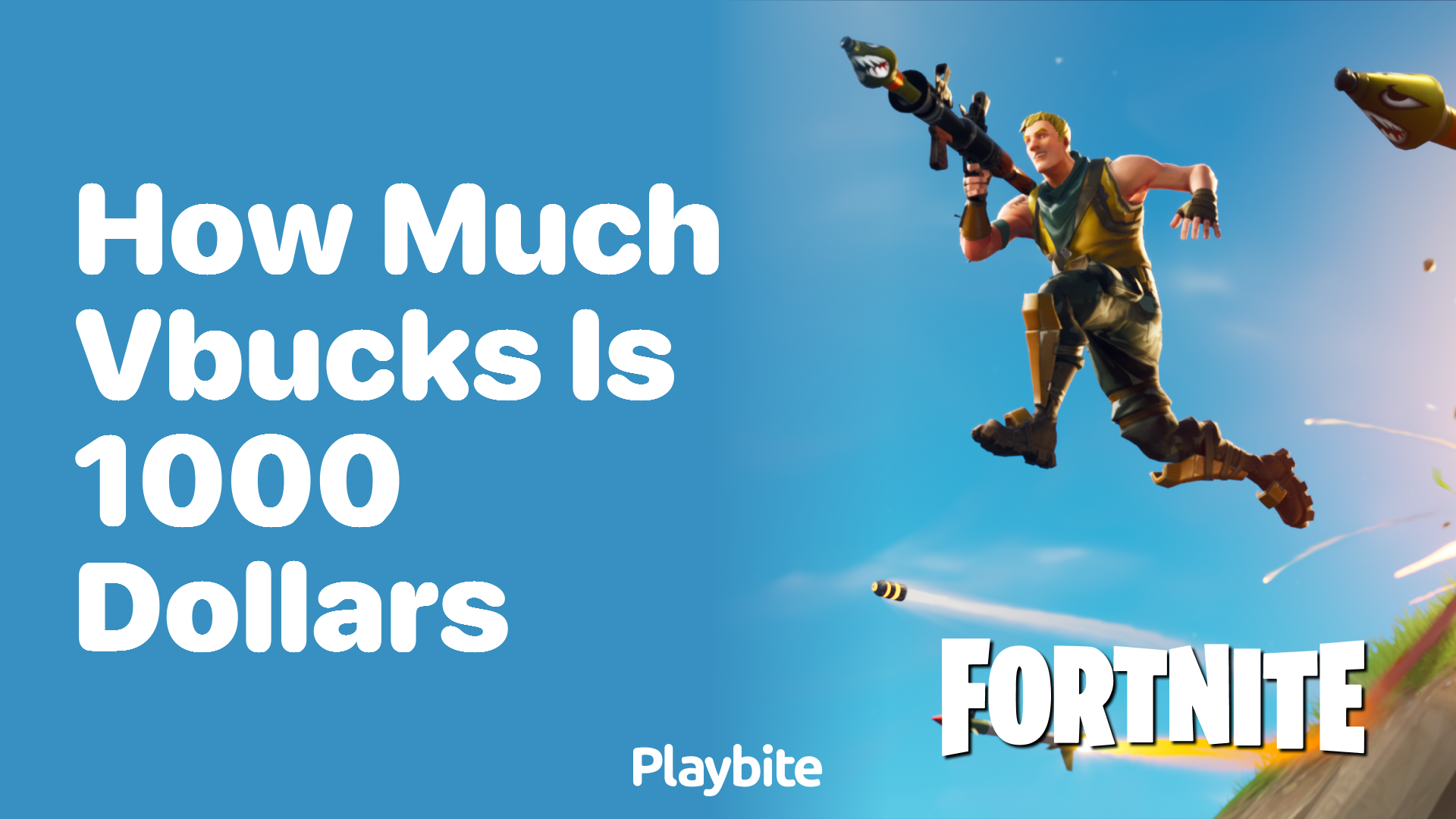 How Much V-Bucks Can You Get With $1000?