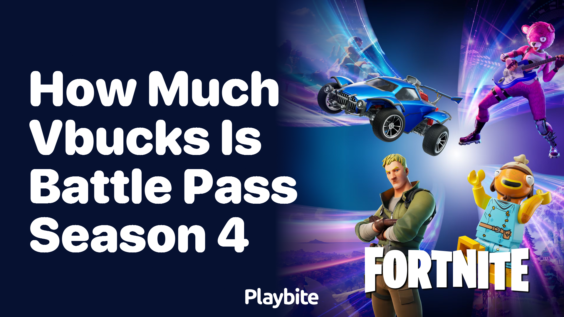 How Much V-Bucks is the Battle Pass for Season 4 in Fortnite?