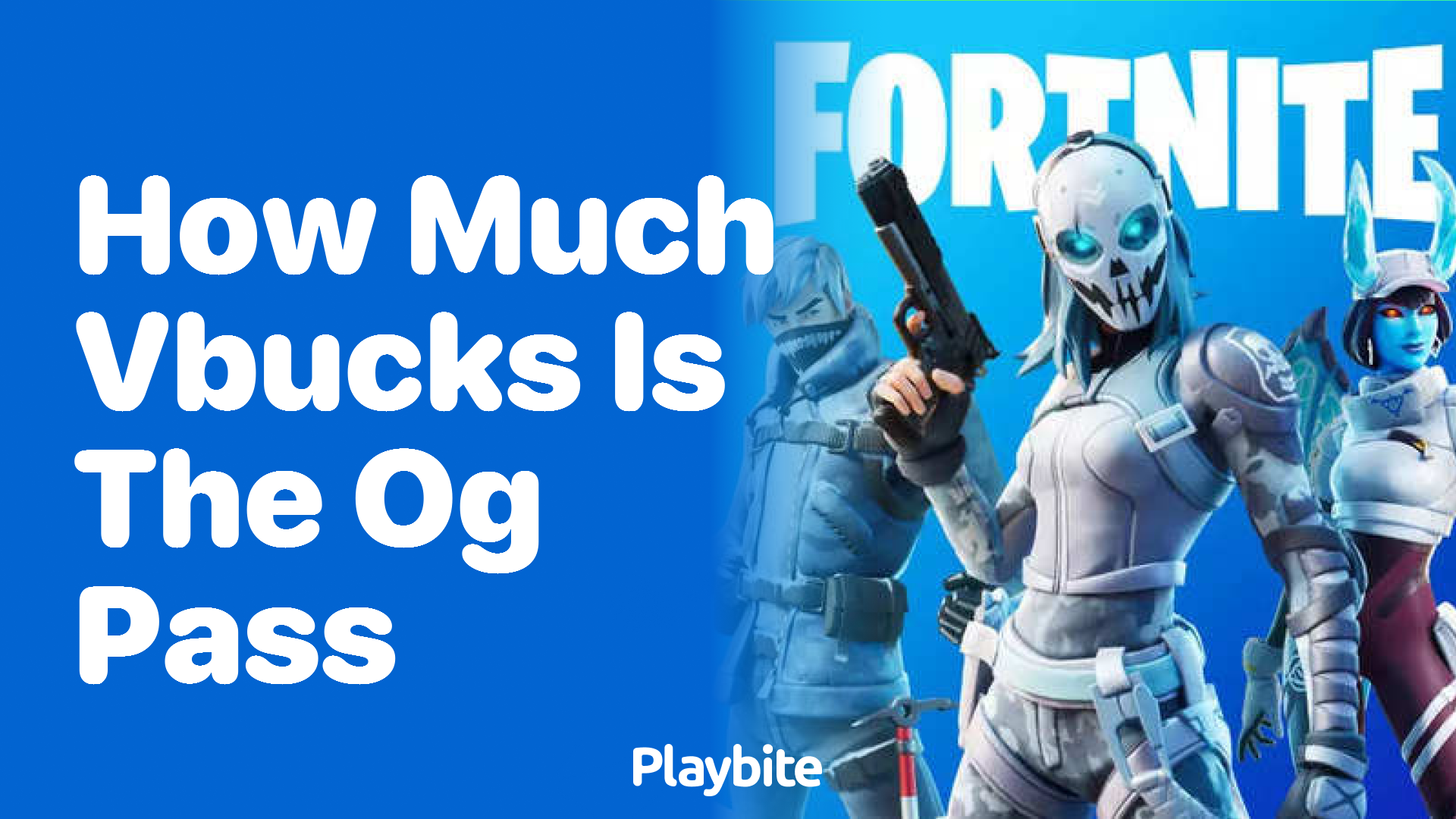 How Much V-Bucks is the OG Pass in Fortnite?