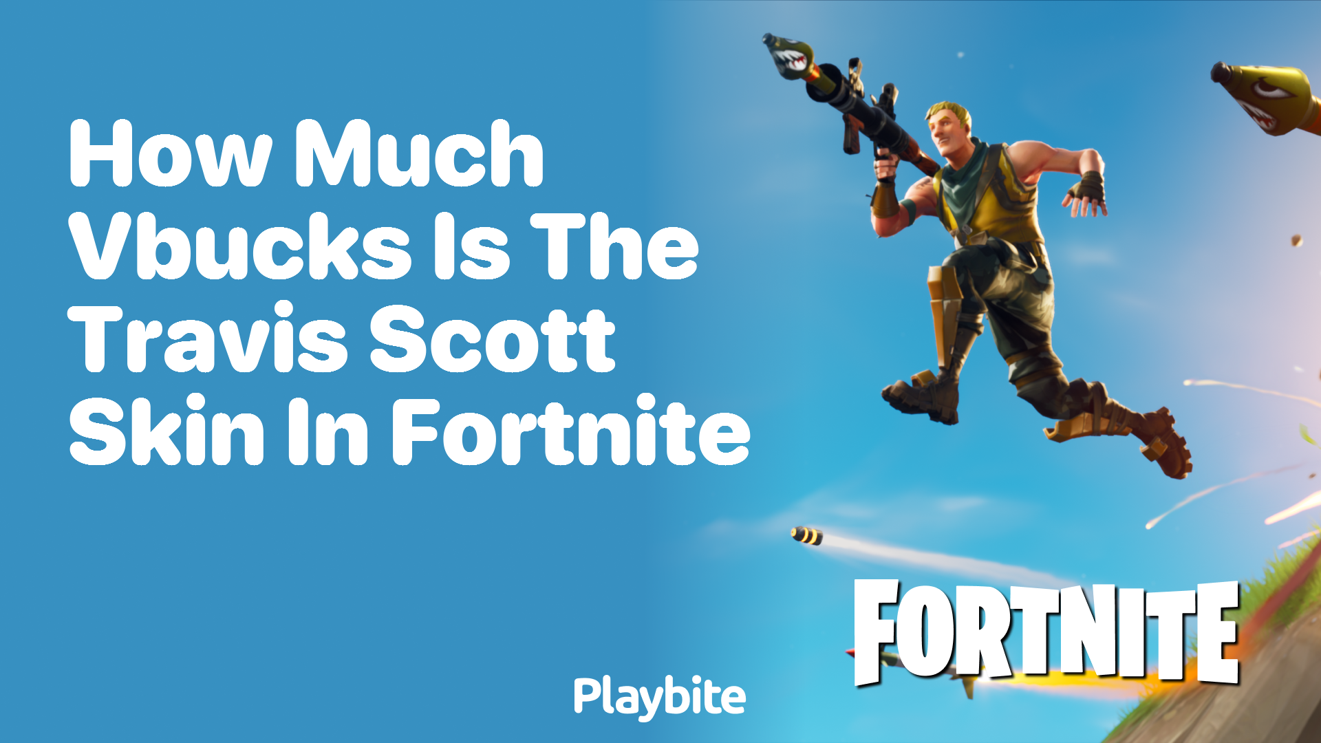 How Much V-Bucks is the Travis Scott Skin in Fortnite?