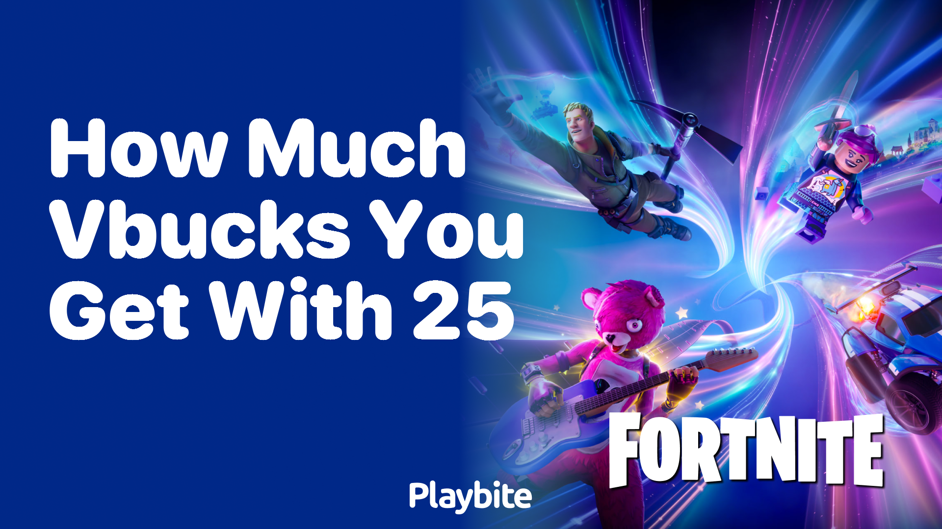 How Much V-Bucks Can You Get With $25?