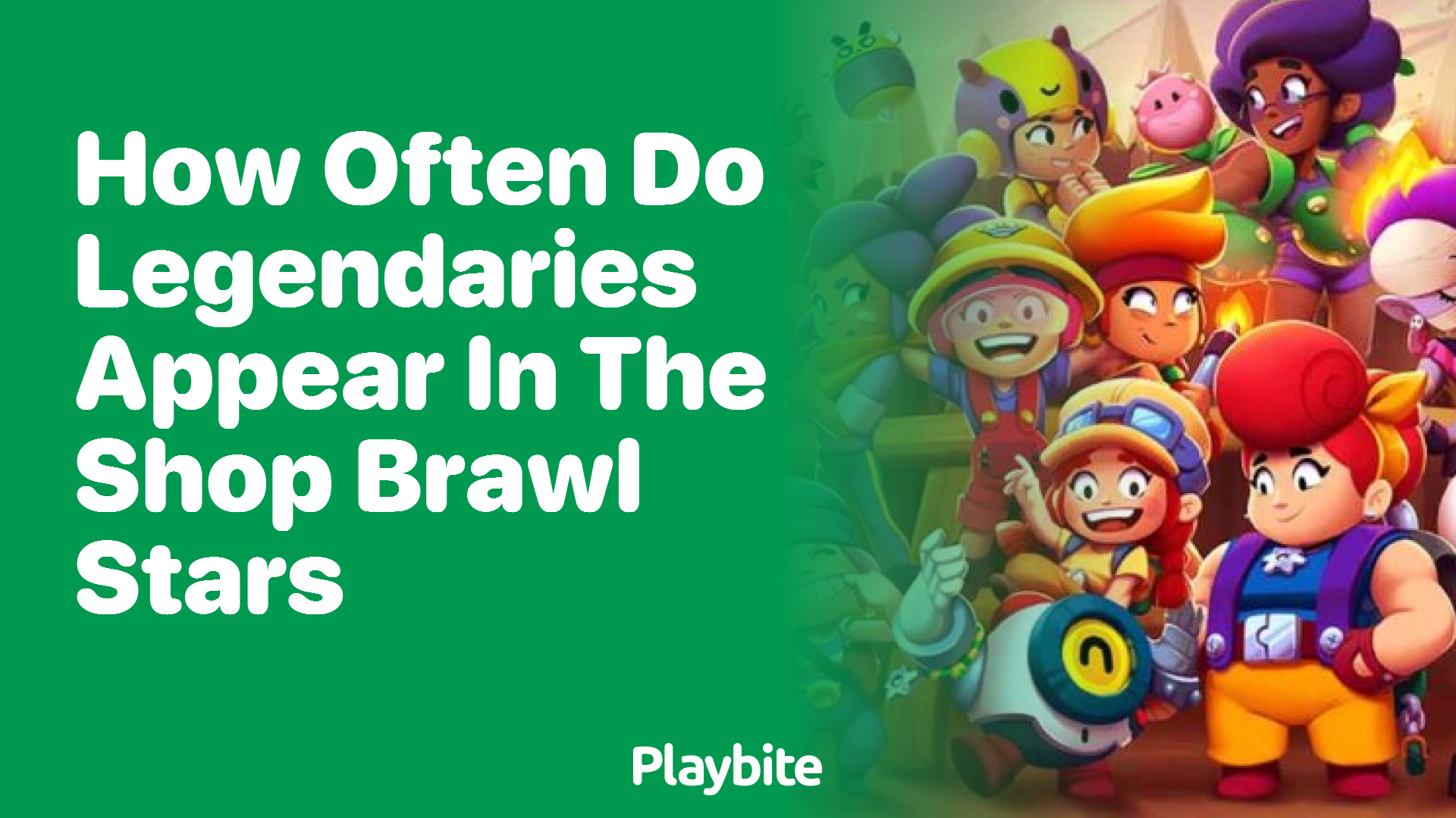 How Often Do Legendaries Appear in the Shop in Brawl Stars?