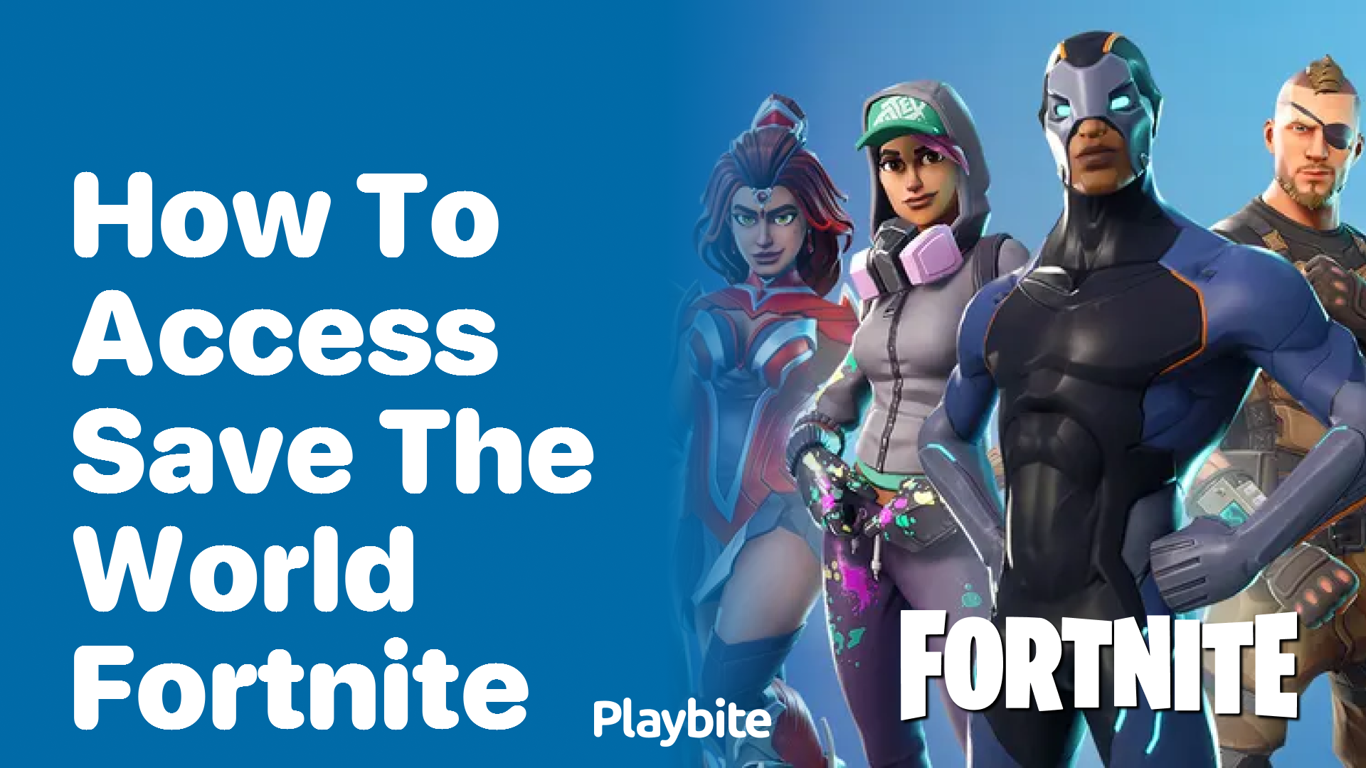 How to Access Save the World in Fortnite