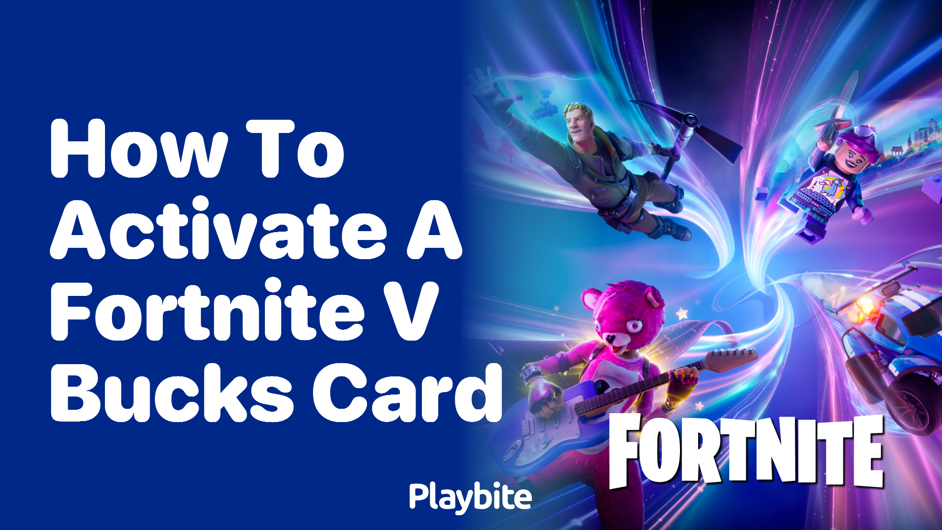 How to Activate a Fortnite V-Bucks Card