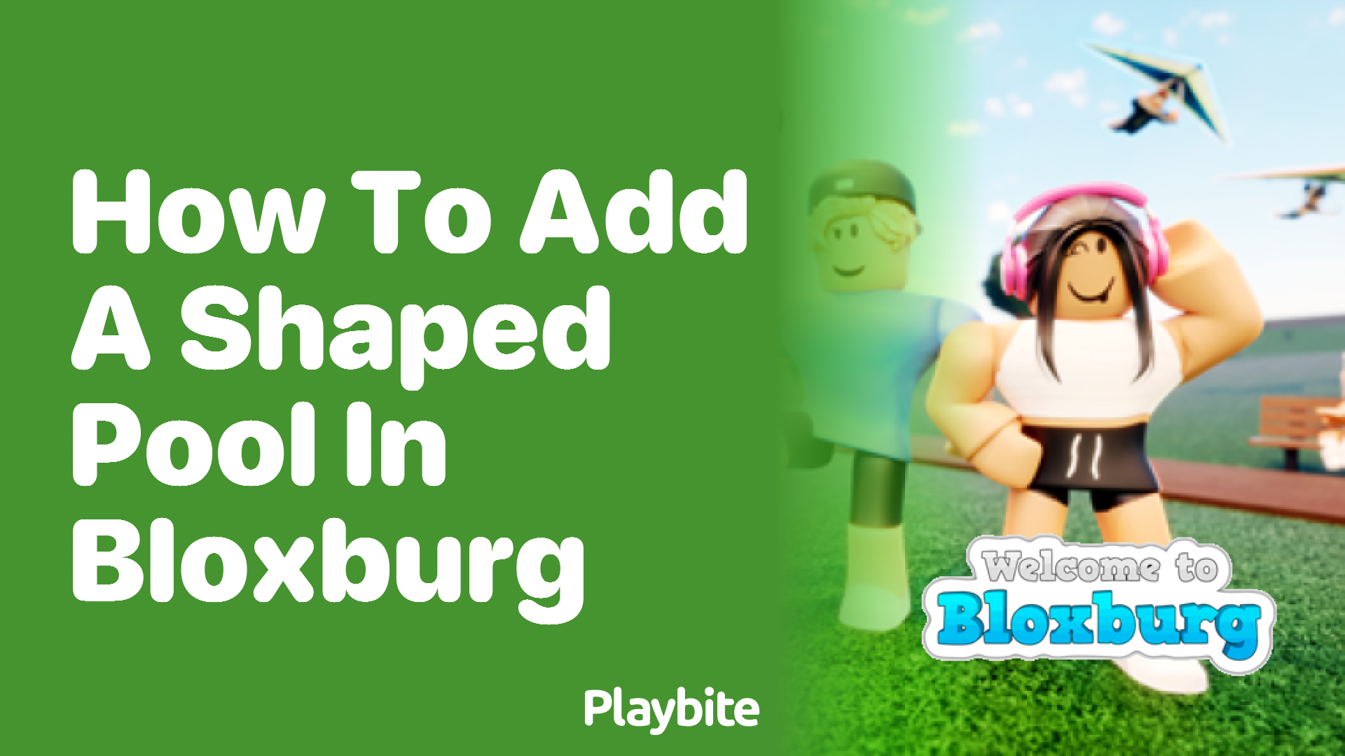 How to Add a Shaped Pool in Bloxburg