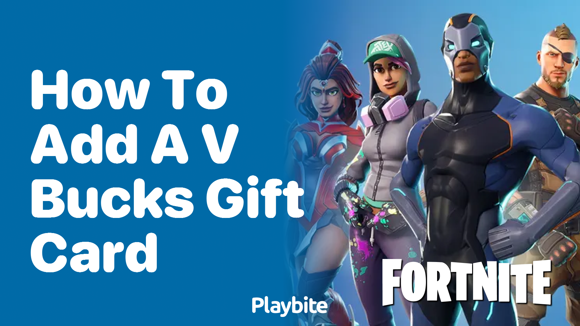 How to Add a V-Bucks Gift Card to Your Fortnite Account
