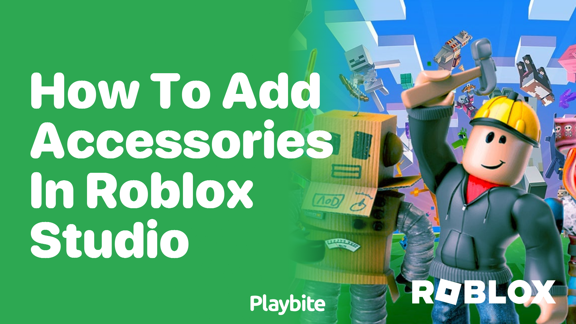 How to Add Accessories in Roblox Studio