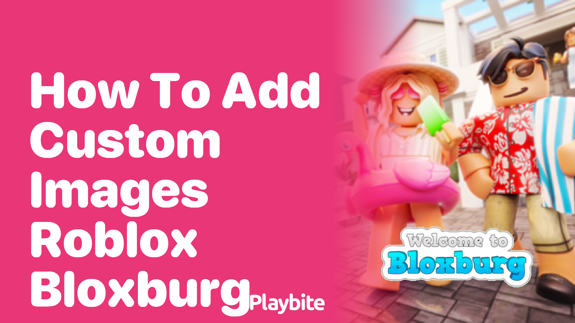 How to Add Custom Images in Roblox Bloxburg
