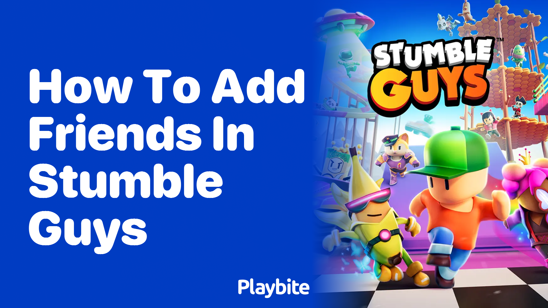How to Add Friends in Stumble Guys