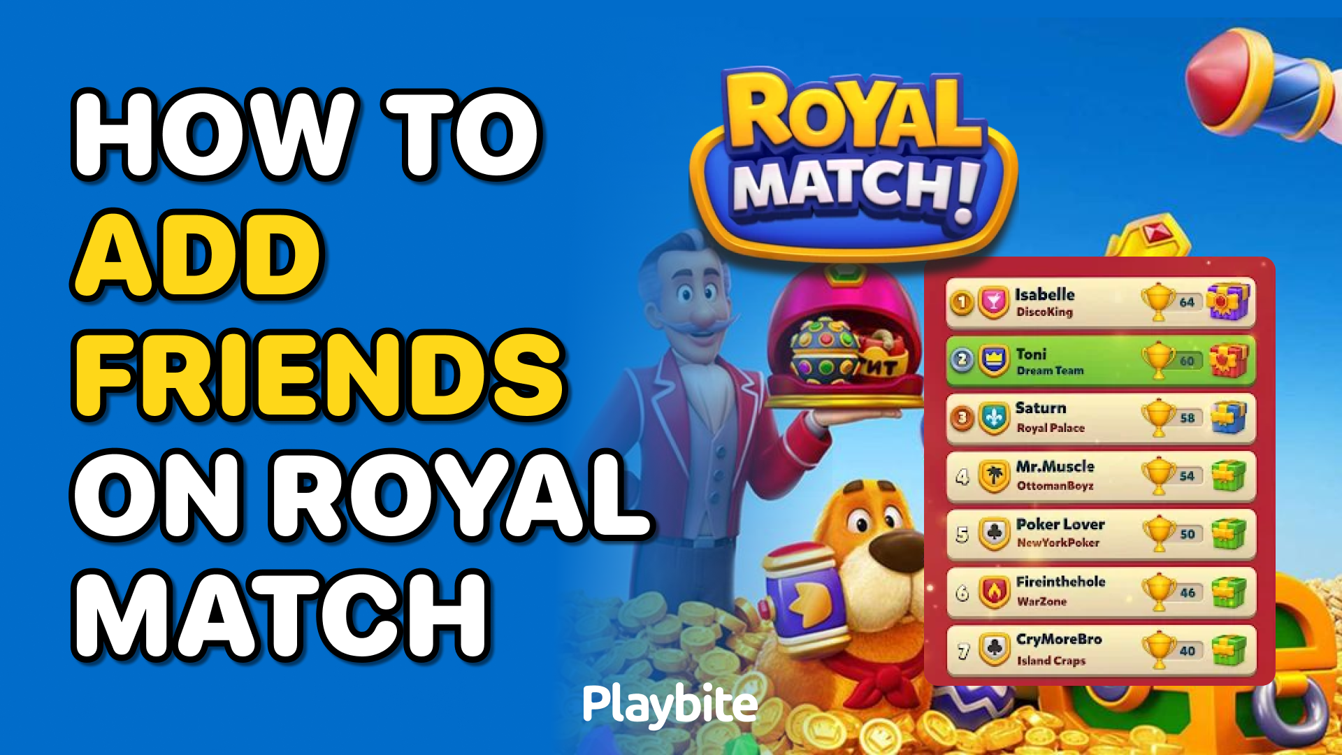 How To Add Friends On Royal Match