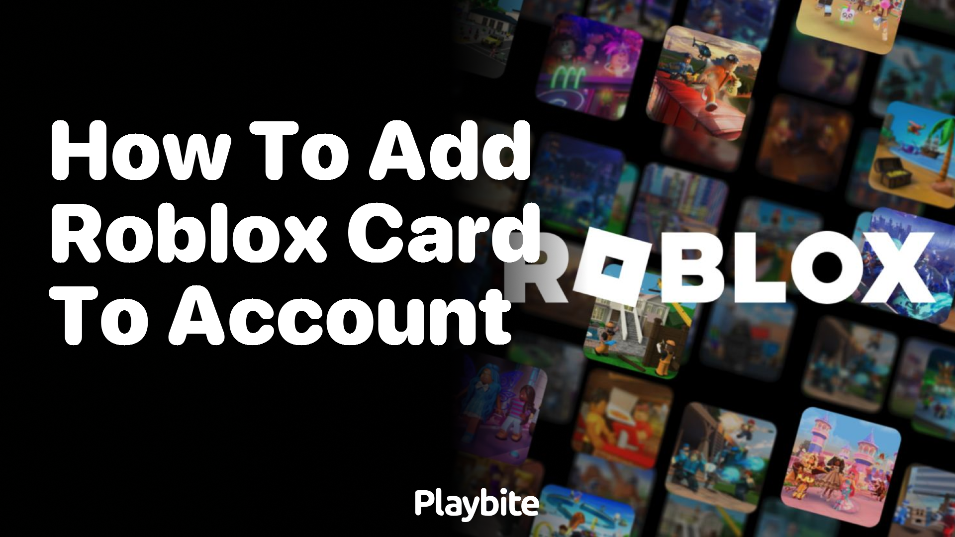How to Add a Roblox Card to Your Account