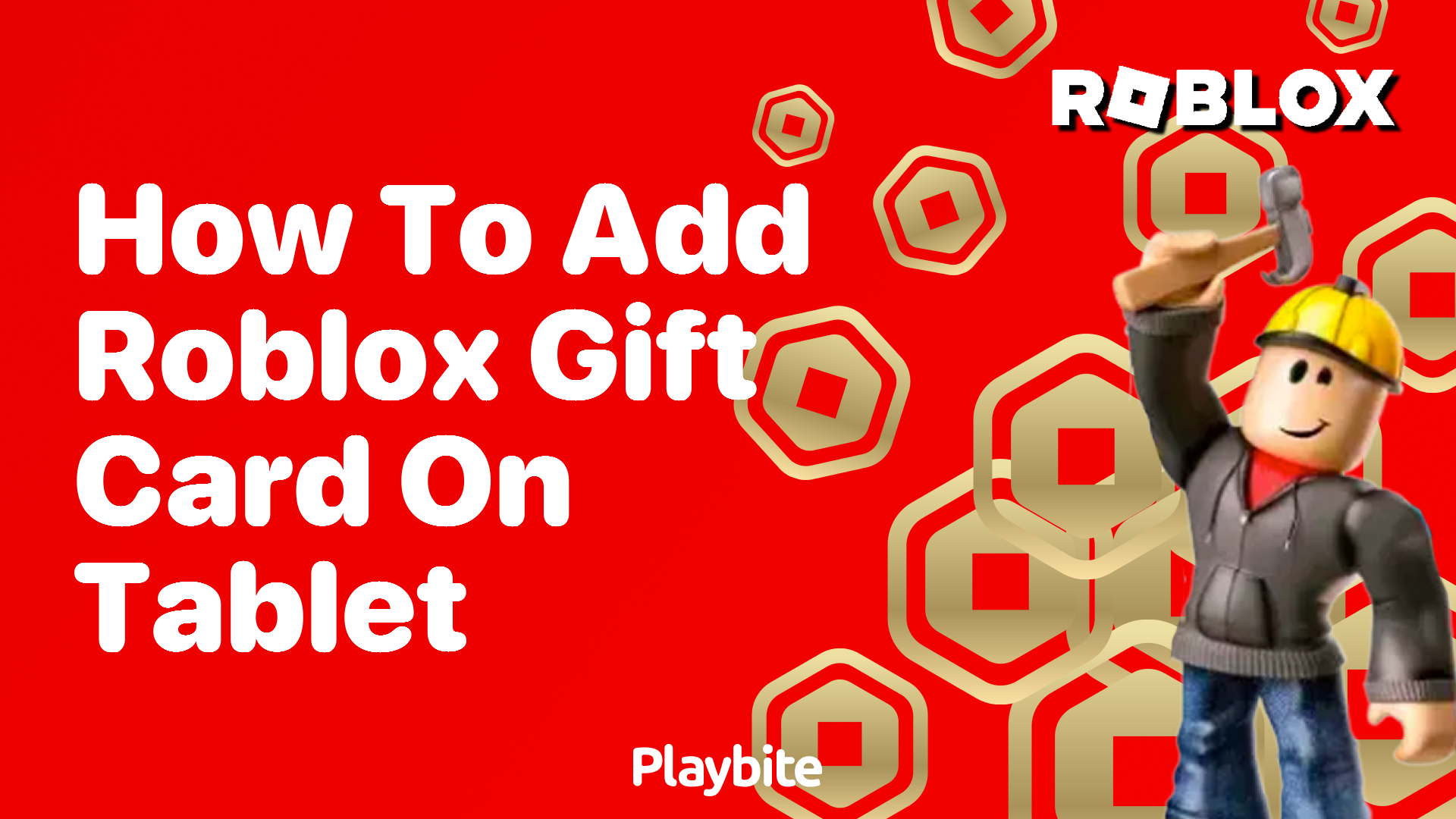 How to Add a Roblox Gift Card on Your Tablet