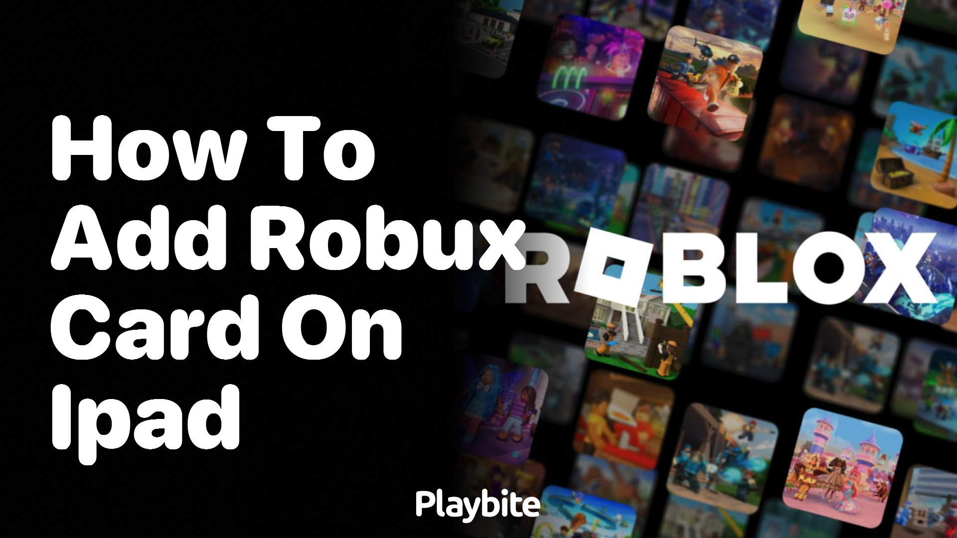 How to Add a Robux Card on Your iPad