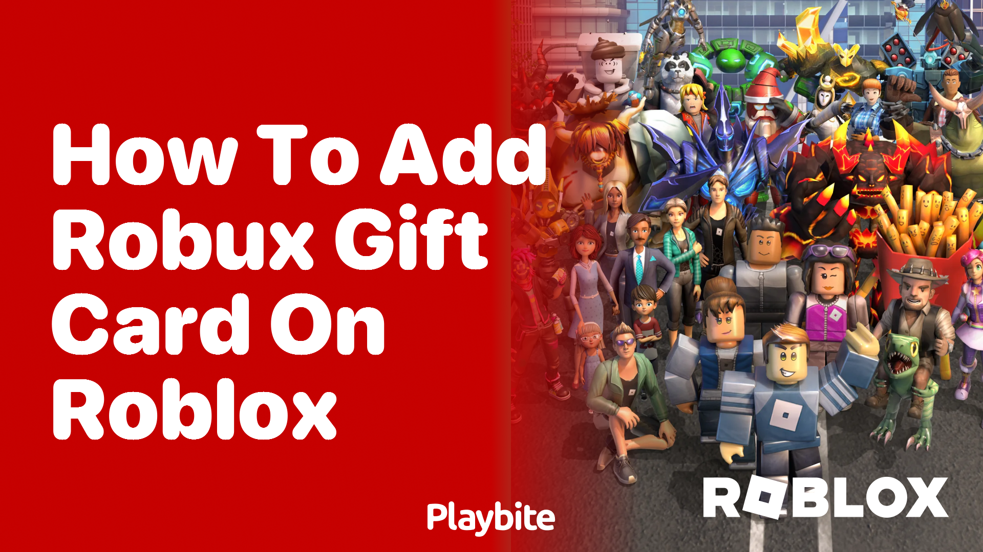 How to Add a Robux Gift Card on Roblox