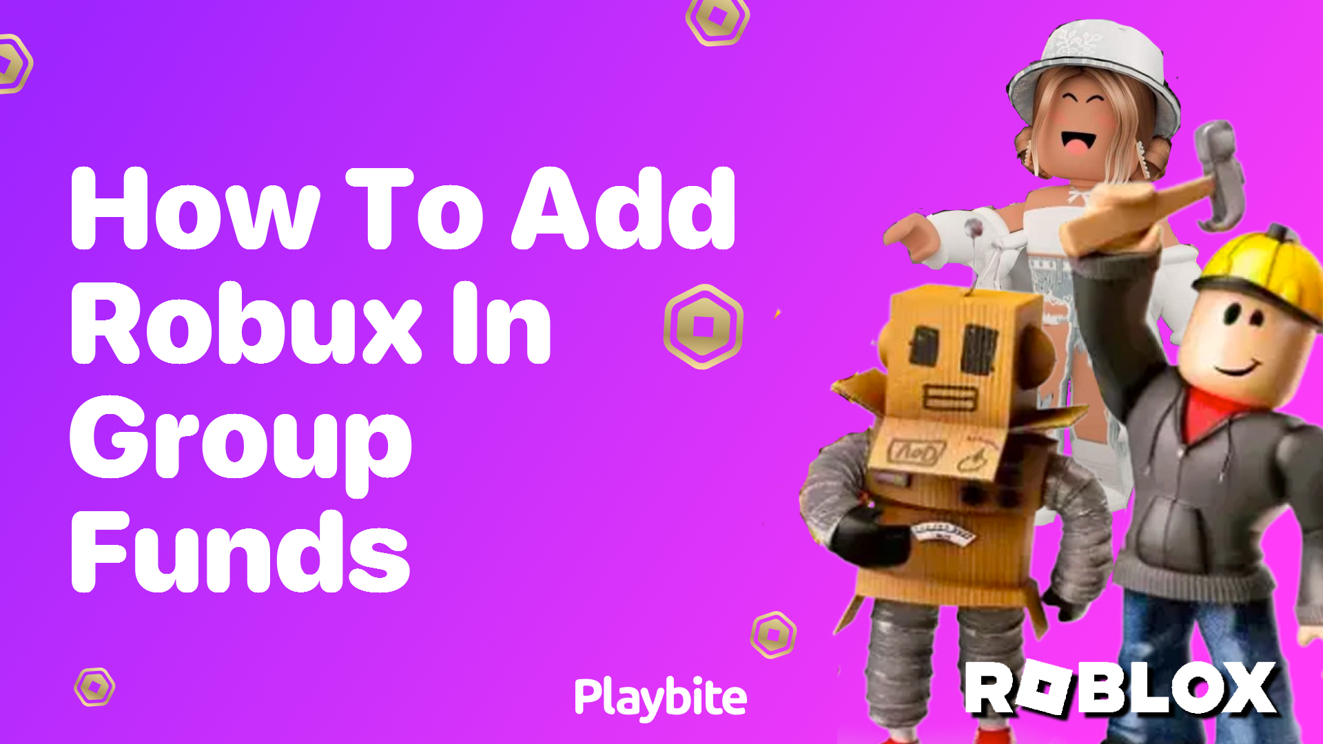 How to Add Robux to Group Funds on Roblox