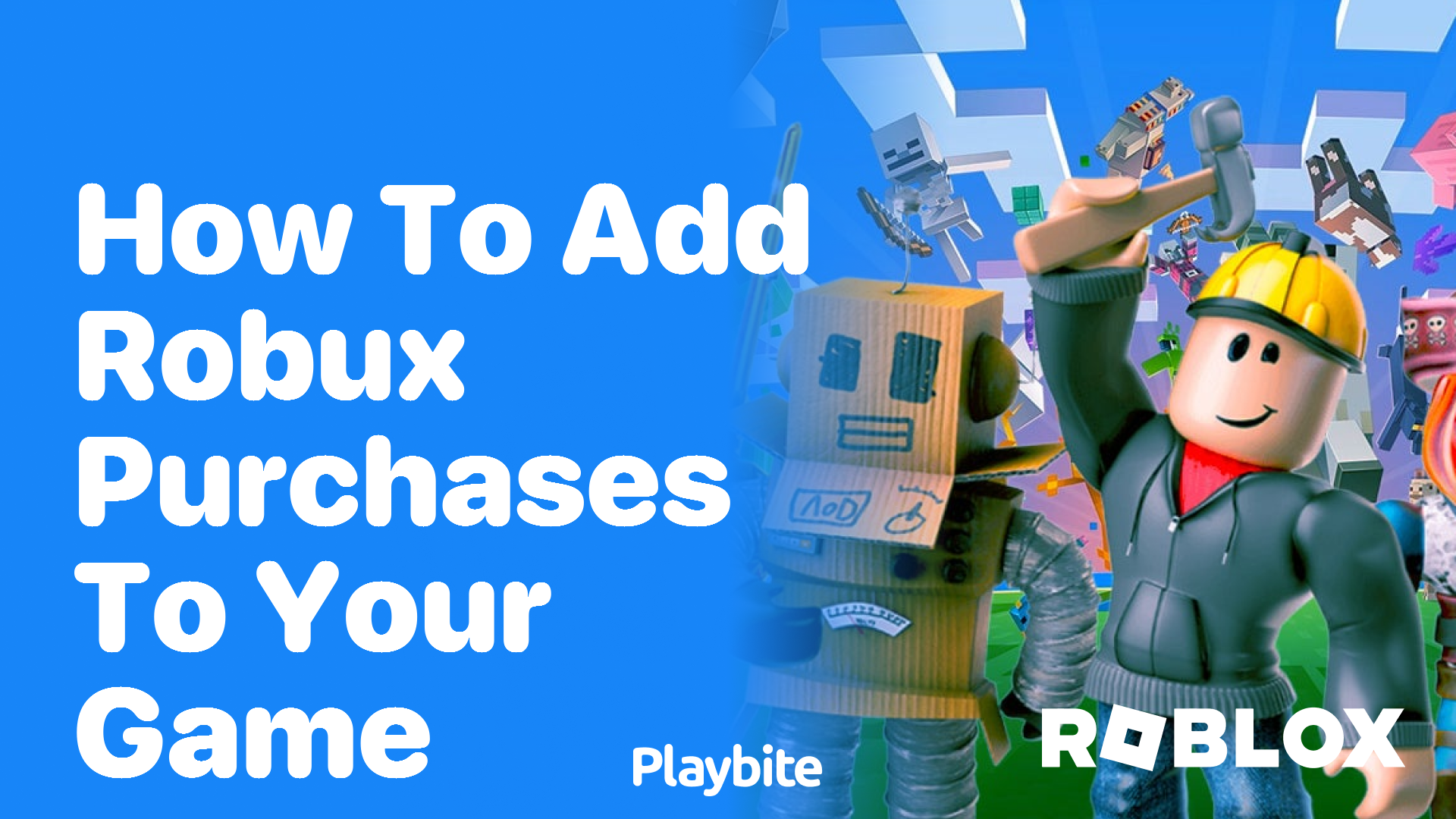 How to Add Robux Purchases to Your Game on Roblox
