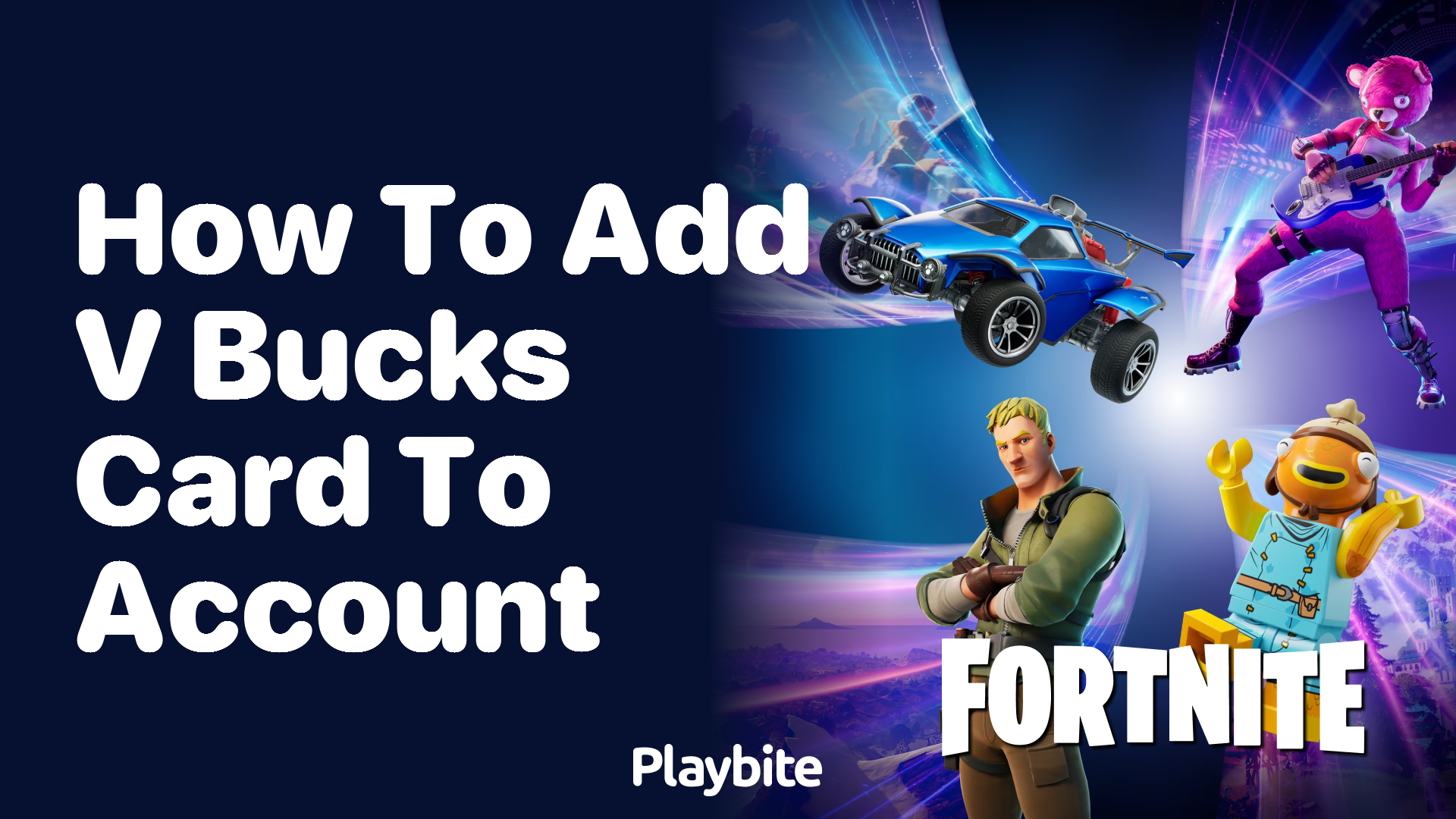 How to Add a V-Bucks Card to Your Fortnite Account