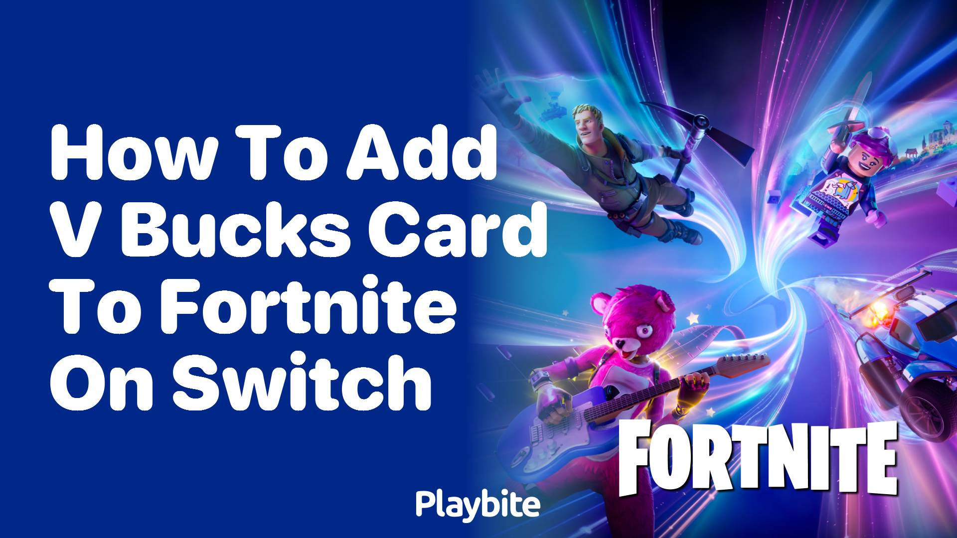 How to Add V-Bucks Card to Fortnite on Switch