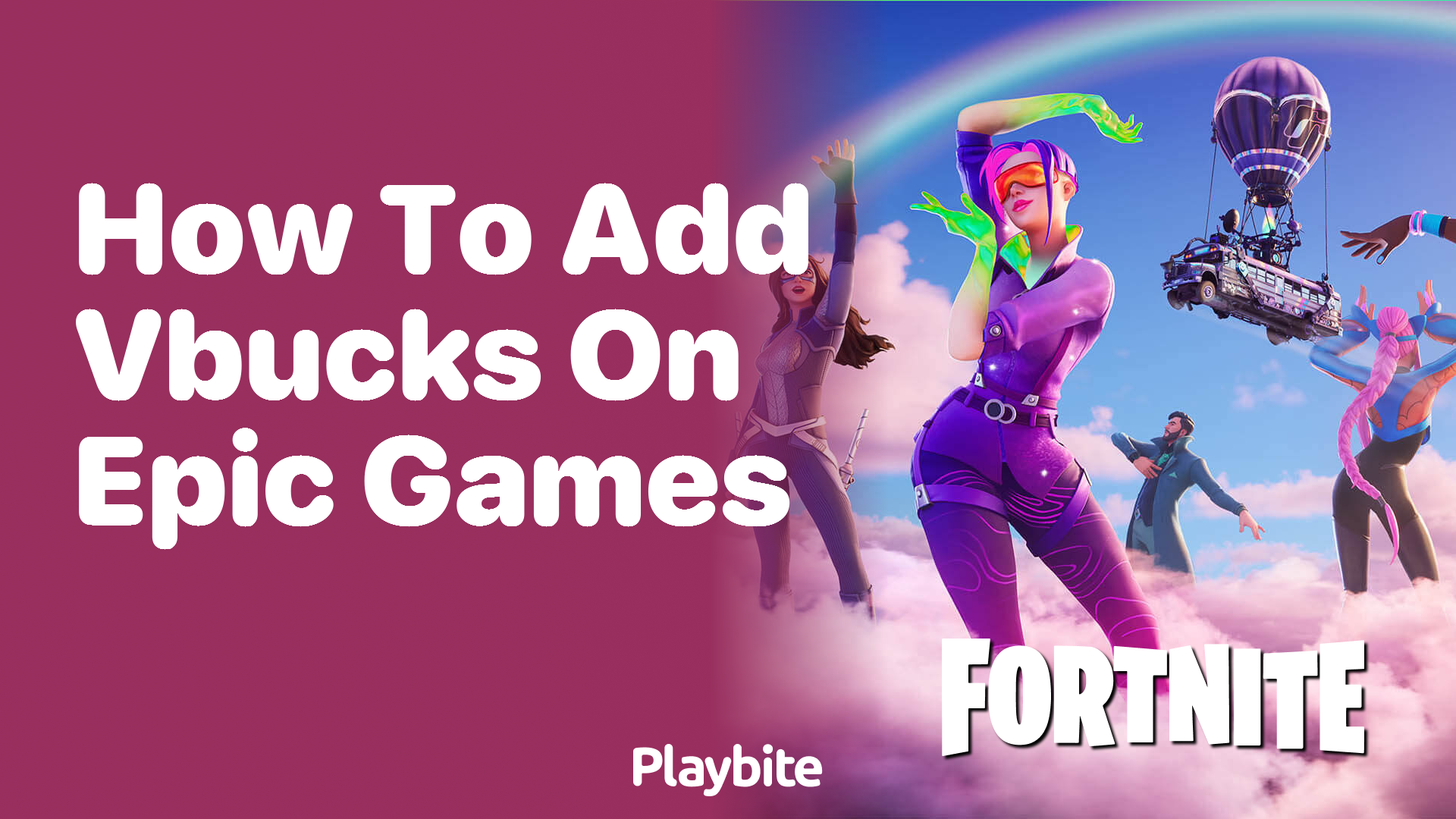 How to Add V-Bucks on Epic Games