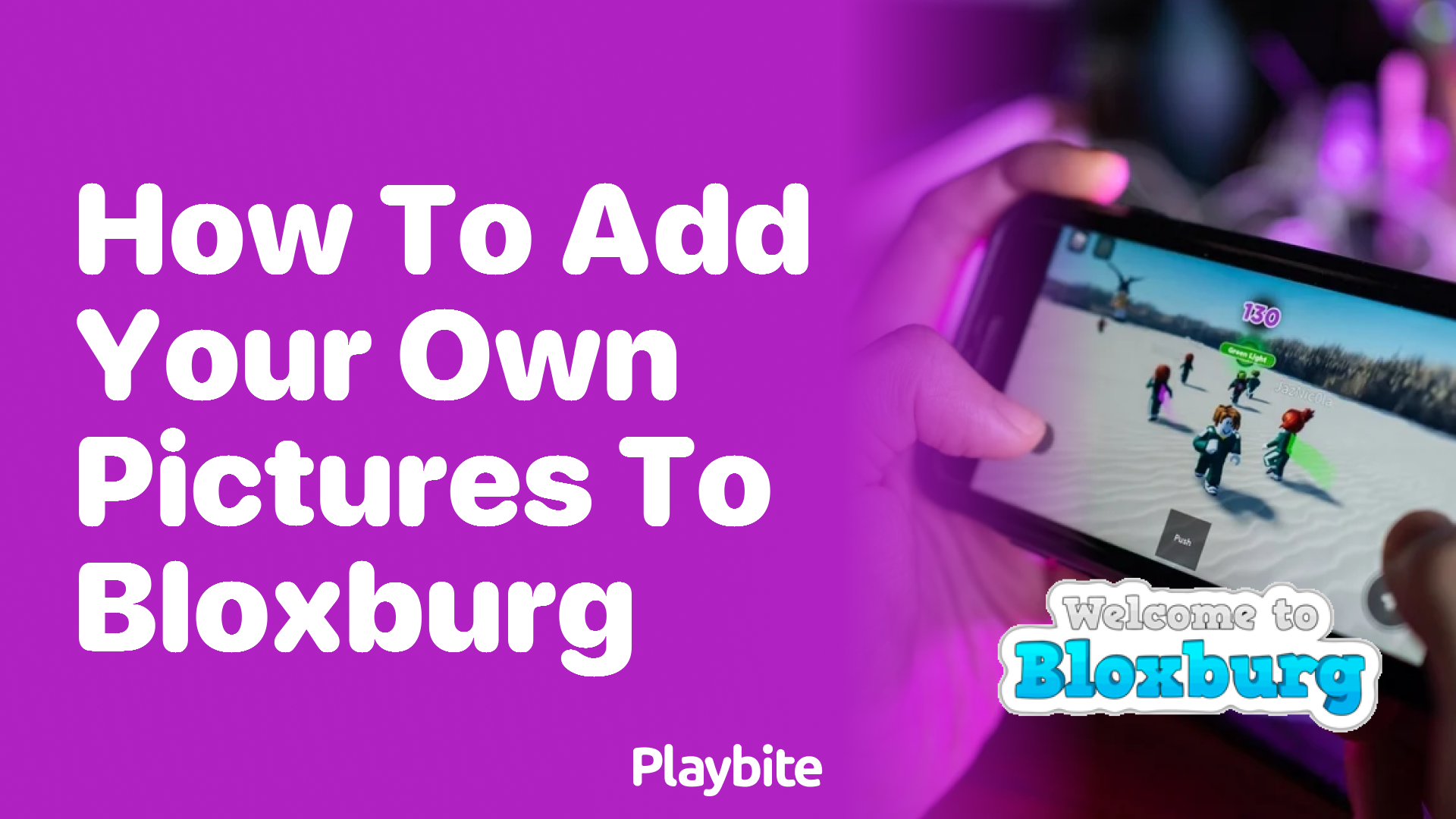 How to Add Your Own Pictures to Bloxburg