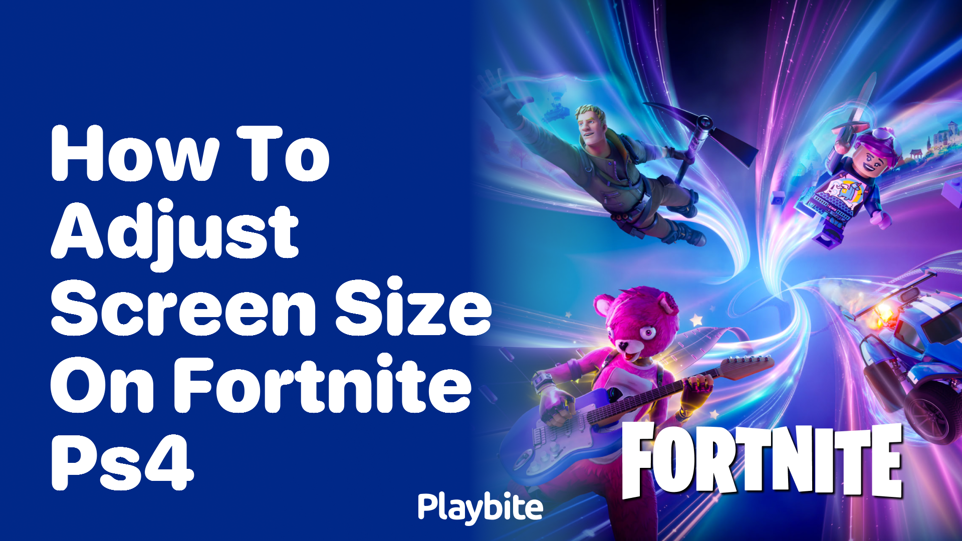 How to Adjust Screen Size on Fortnite PS4: A Quick Guide