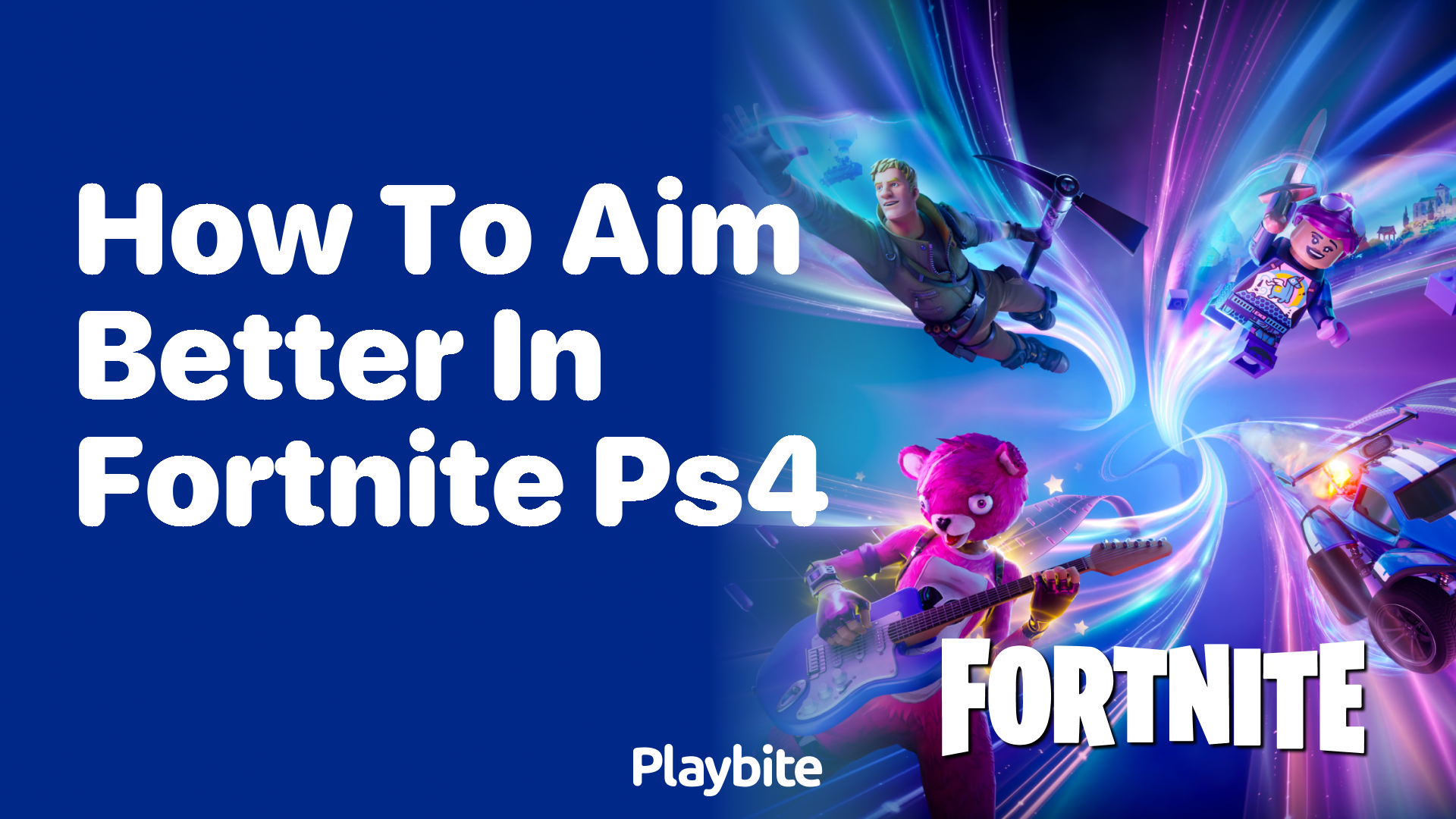 How to Aim Better in Fortnite PS4?