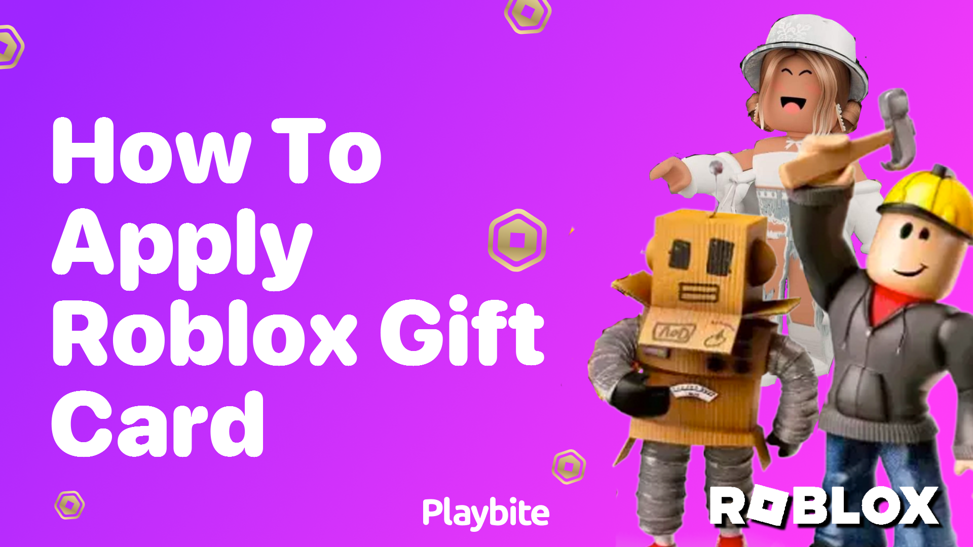 How to Apply a Roblox Gift Card