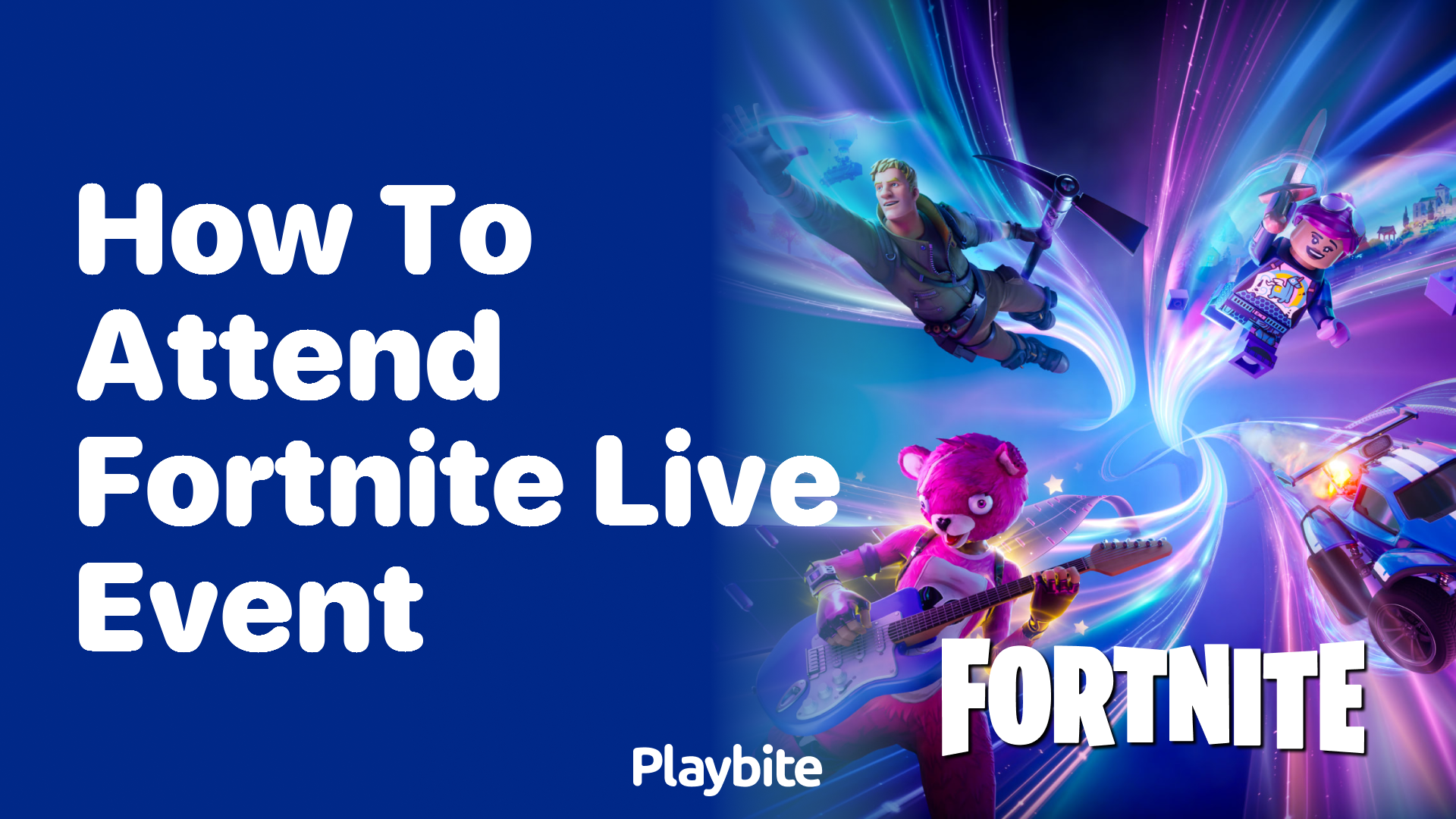 How to Attend a Fortnite Live Event: Your Ultimate Guide