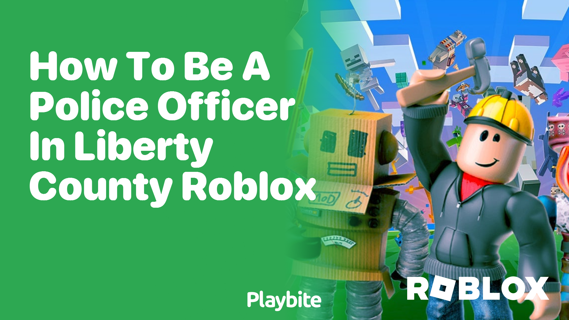 How to Be a Police Officer in Liberty County Roblox