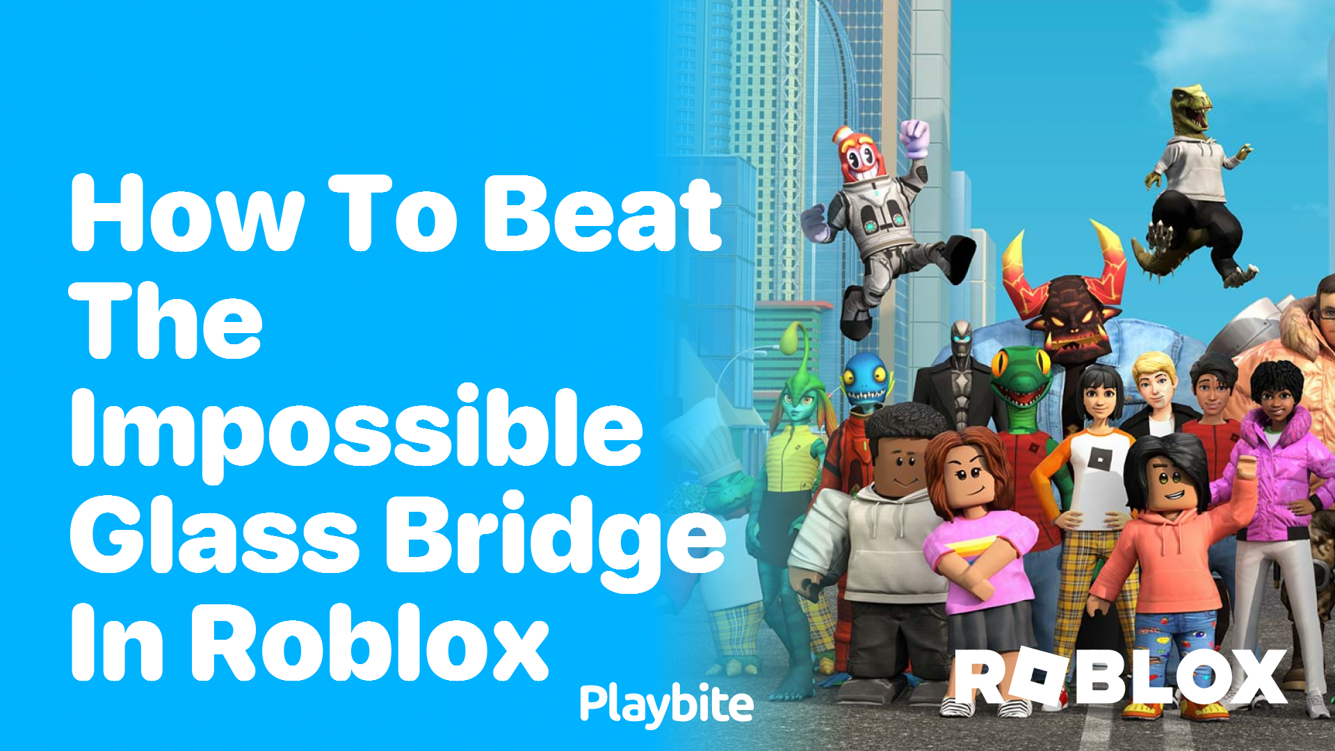 How to Beat the Impossible Glass Bridge in Roblox