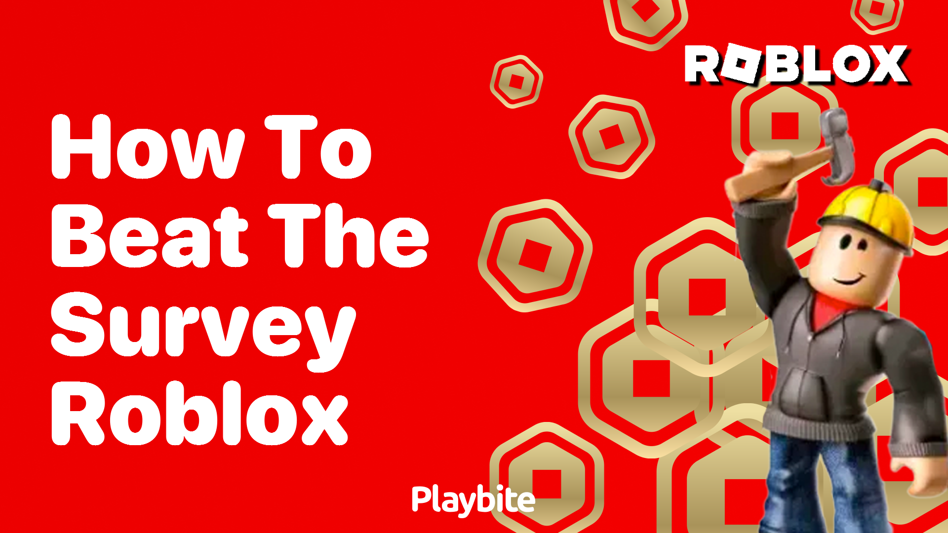 How to Beat the Survey in Roblox