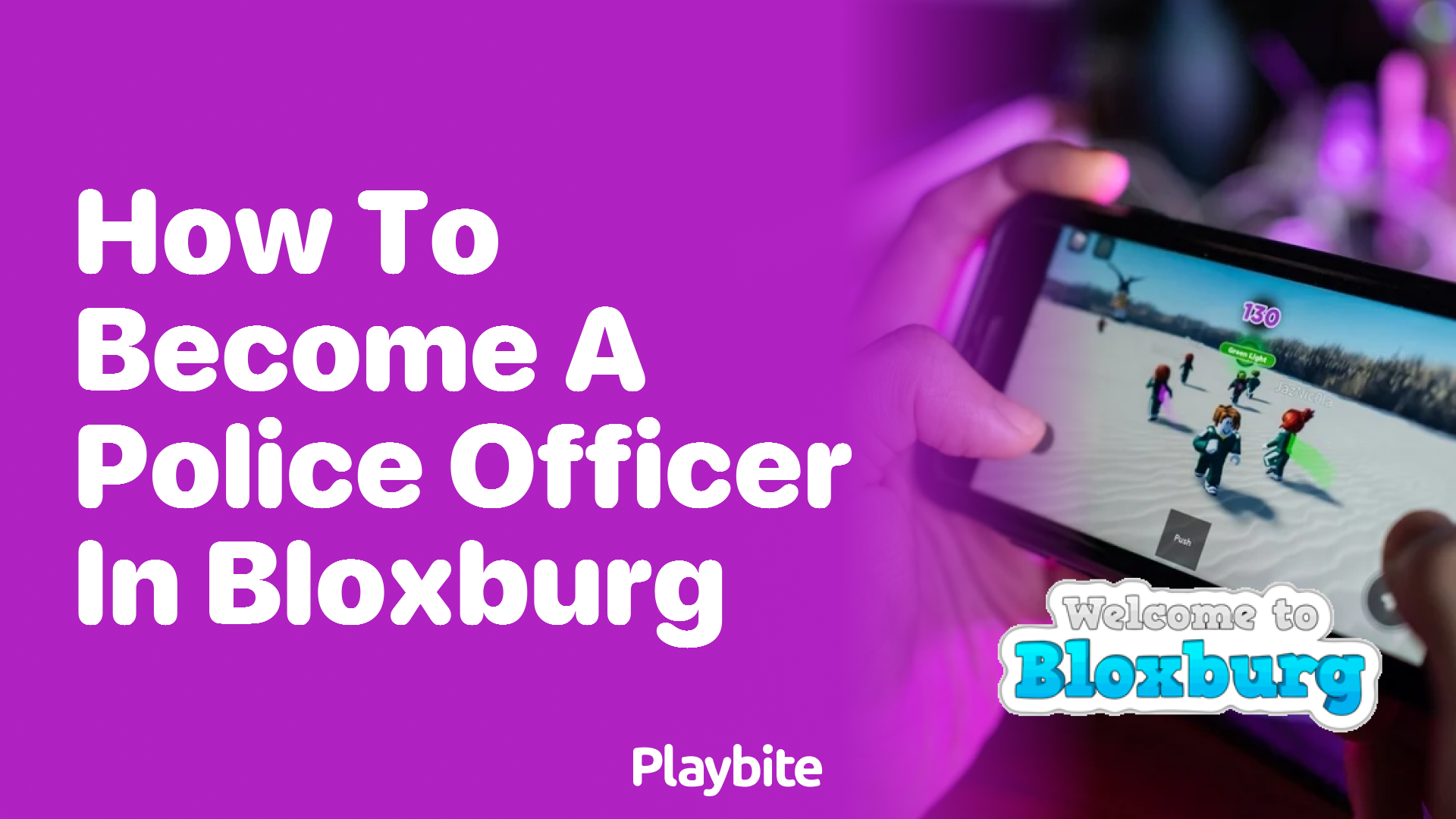 How to Become a Police Officer in Bloxburg