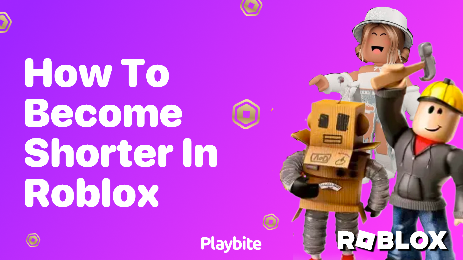 How to Become Shorter in Roblox
