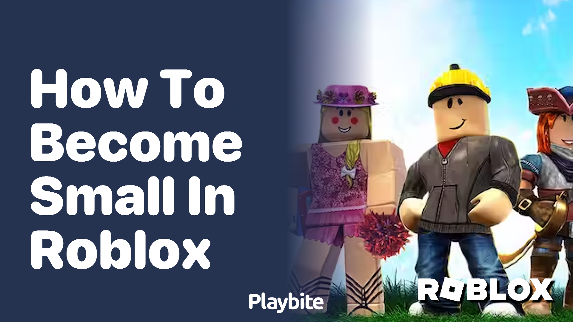 How to Become Small in Roblox