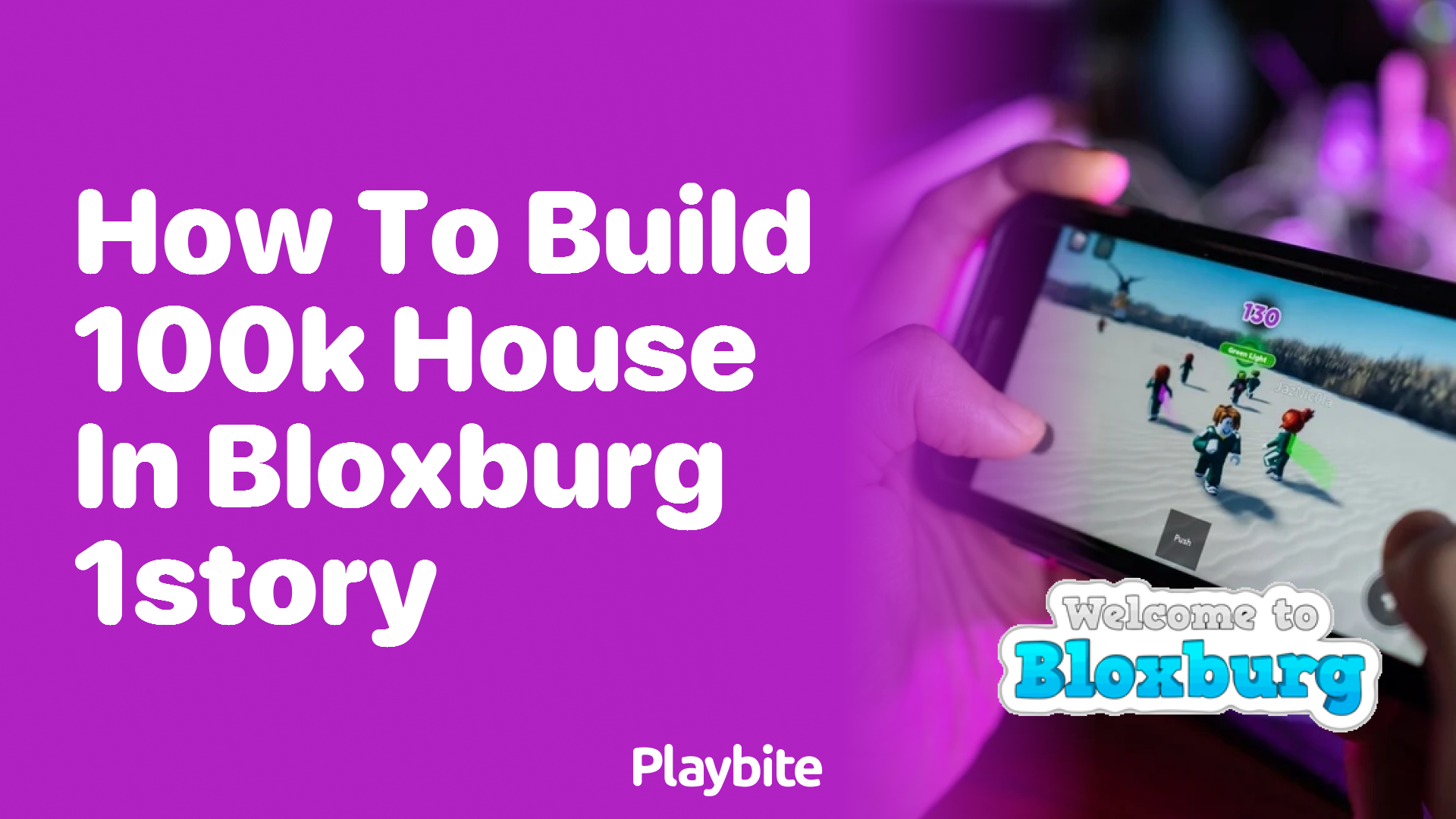 How to Build a 100k House in Bloxburg: Mastering a 1-Story Dream Home