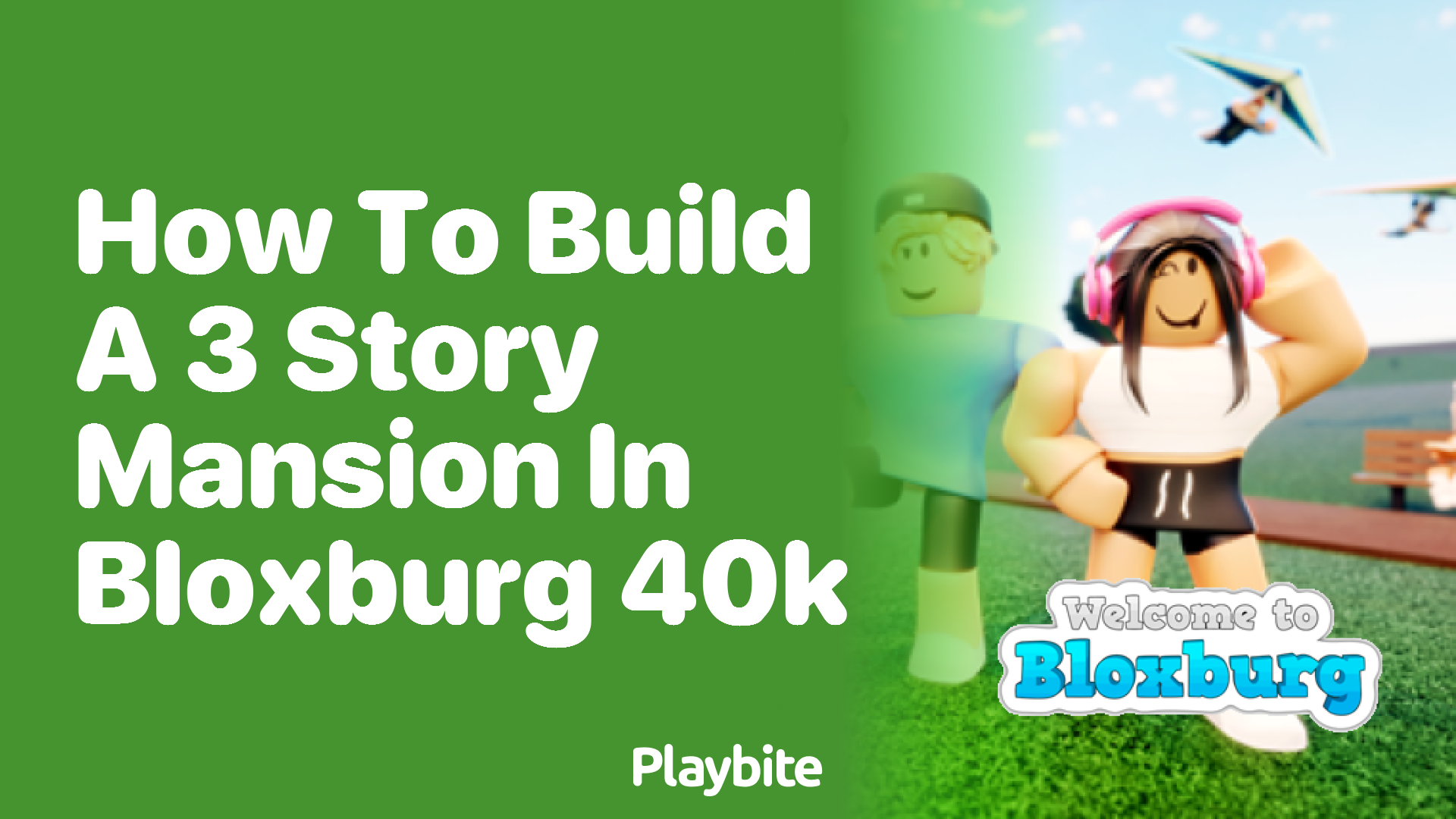 How to Build a 3-Story Mansion in Bloxburg for 40K