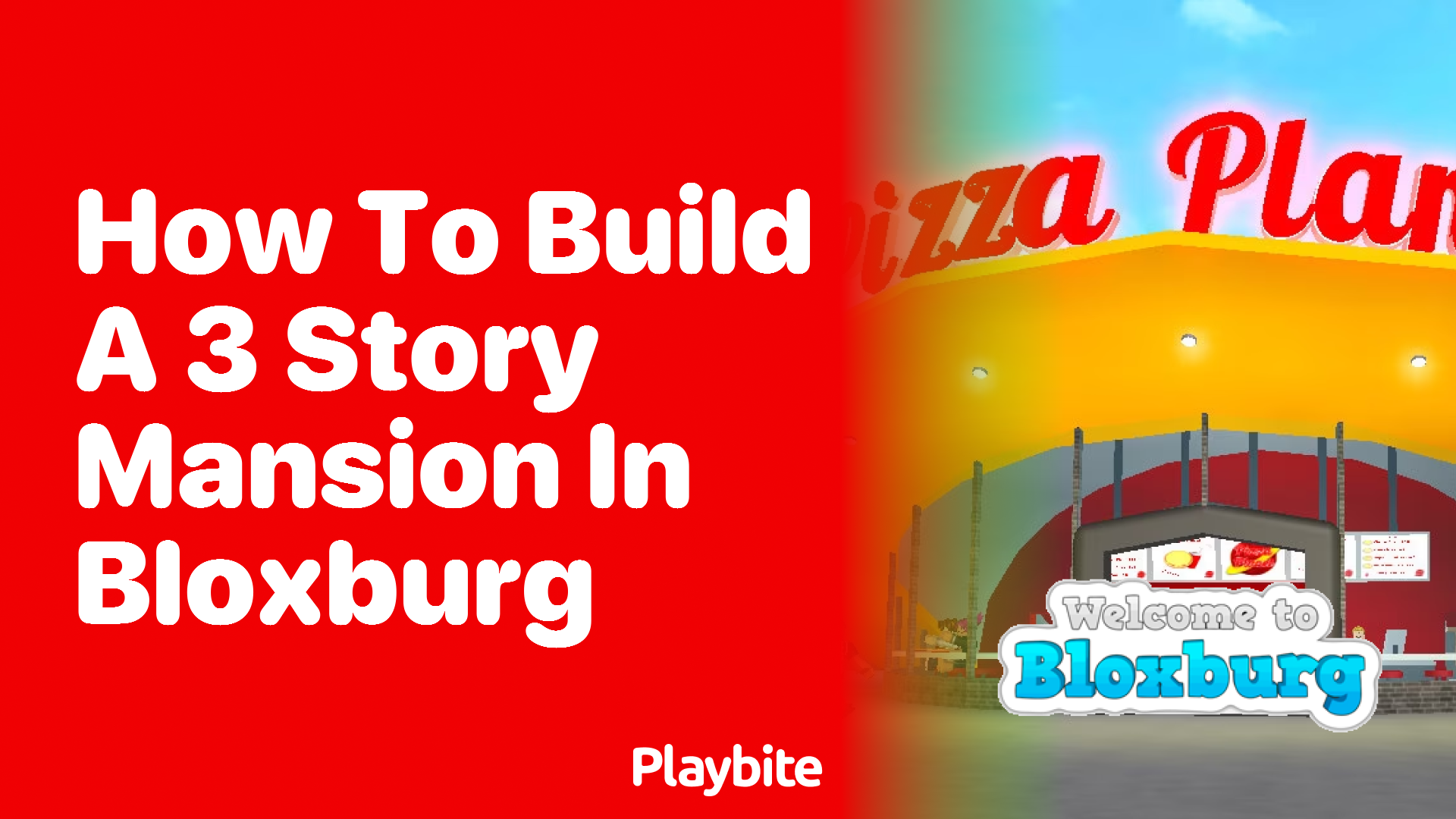 How to Build a 3-Story Mansion in Bloxburg