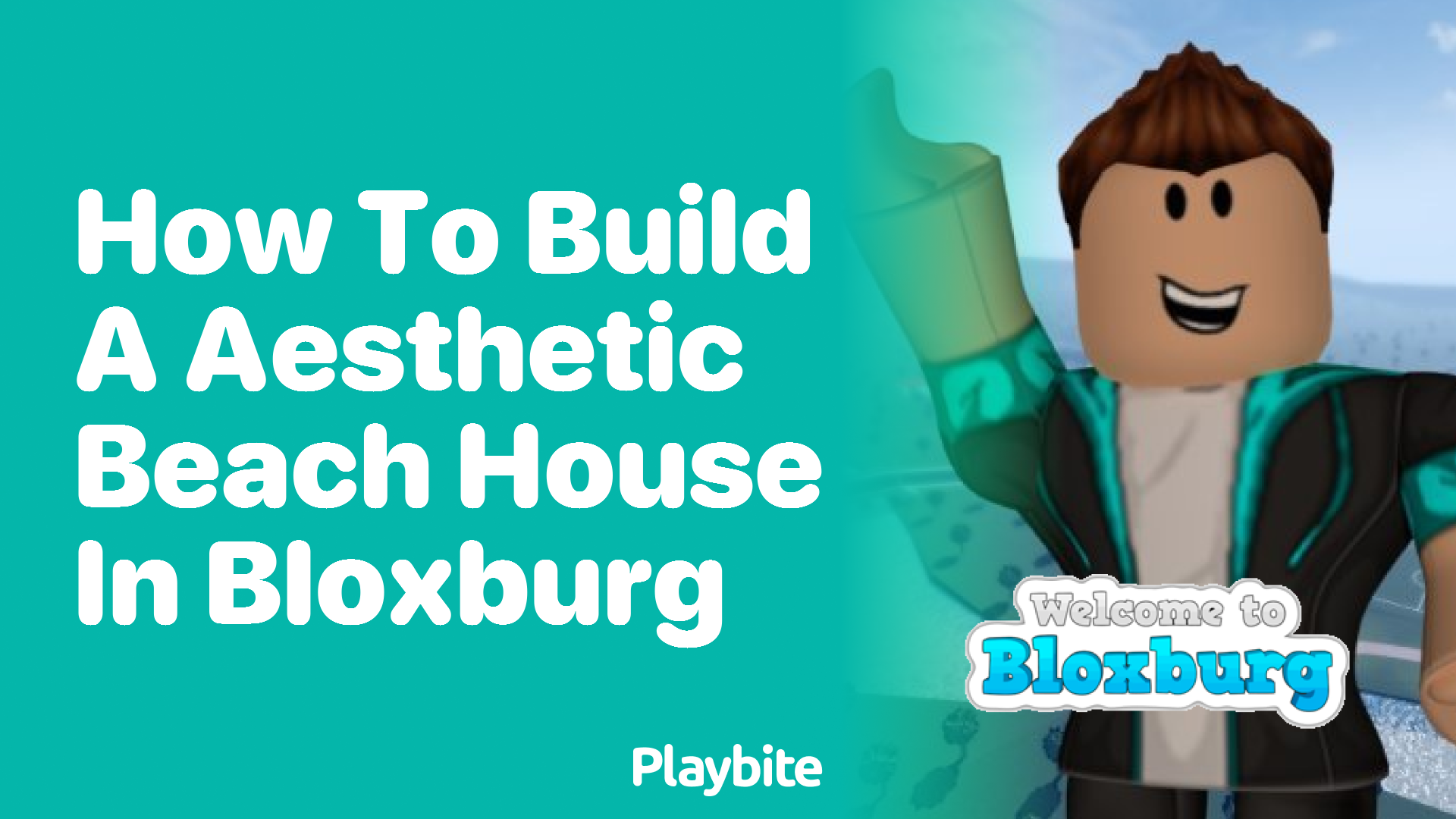 How to Build an Aesthetic Beach House in Bloxburg