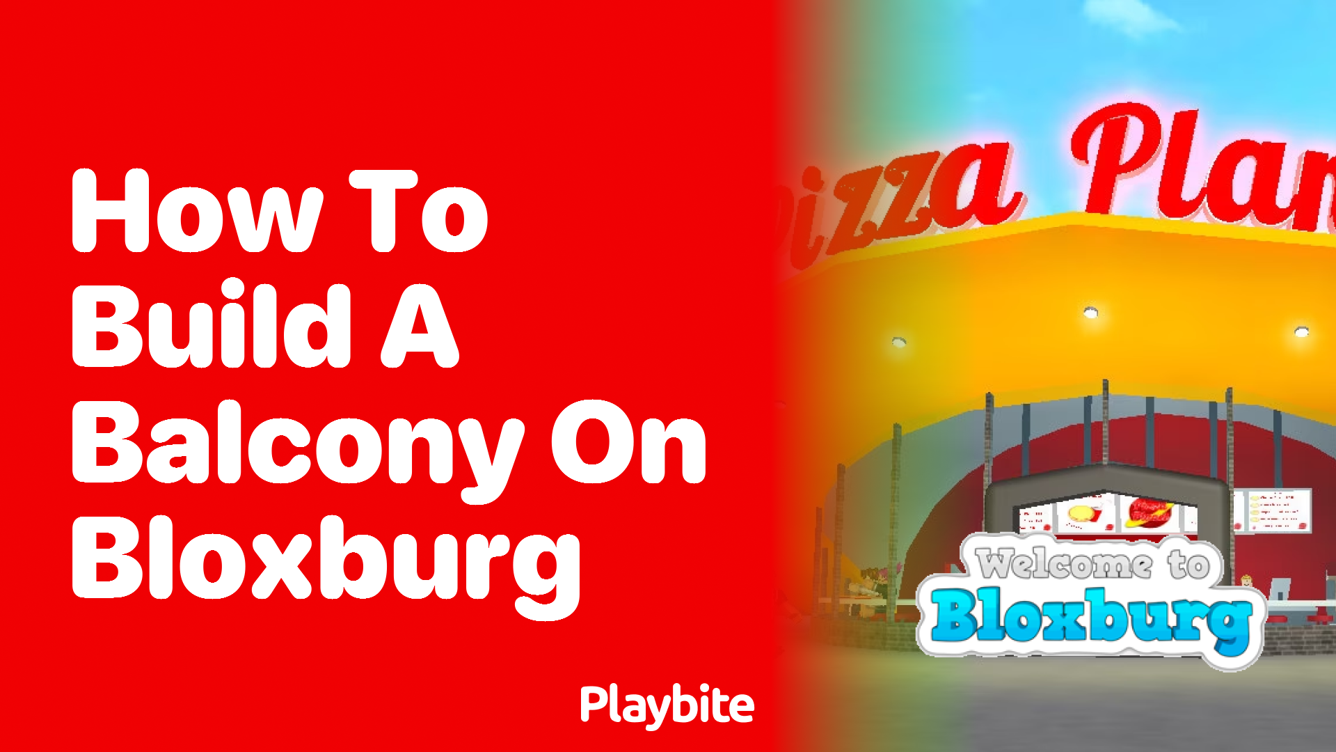 How to Build a Balcony on Bloxburg