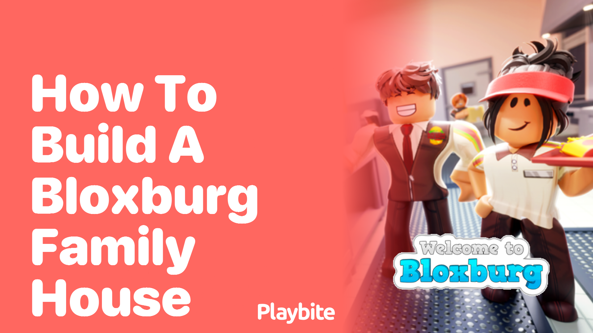 How To Build a Bloxburg Family House