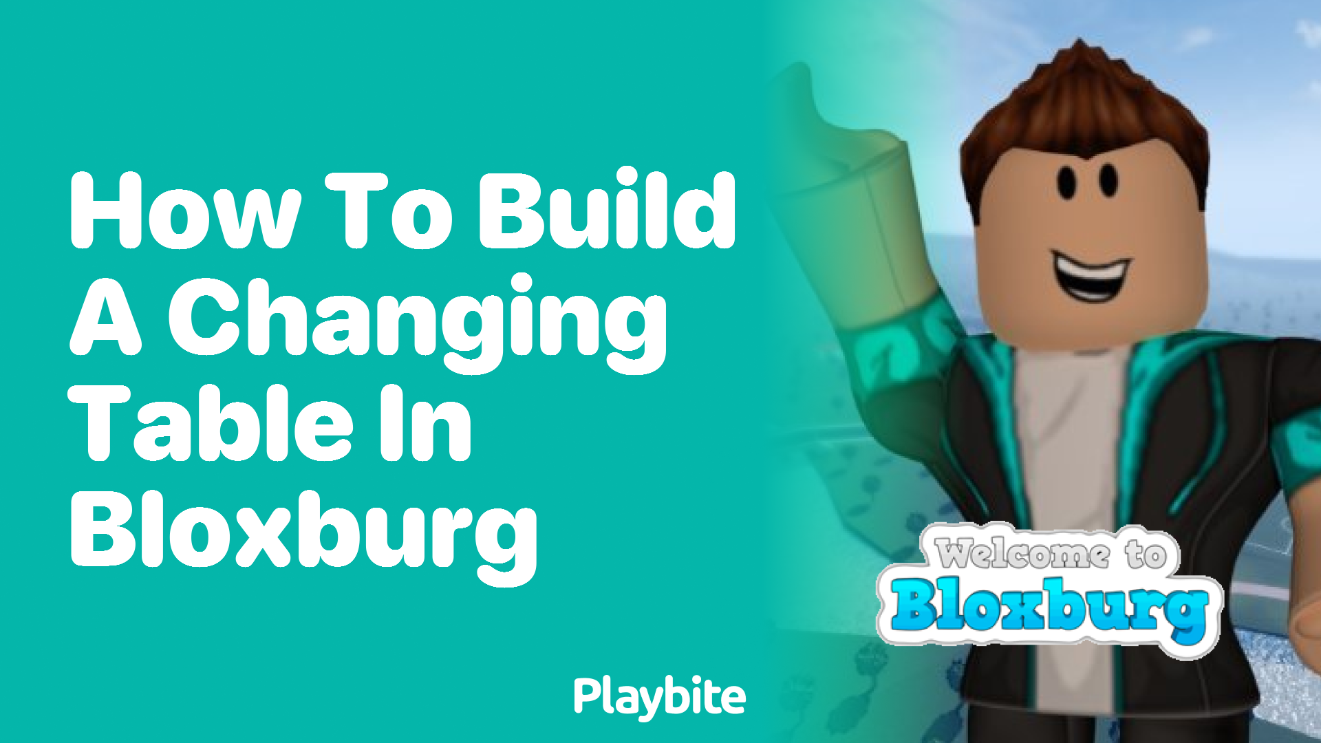 How to Build a Changing Table in Bloxburg Playbite