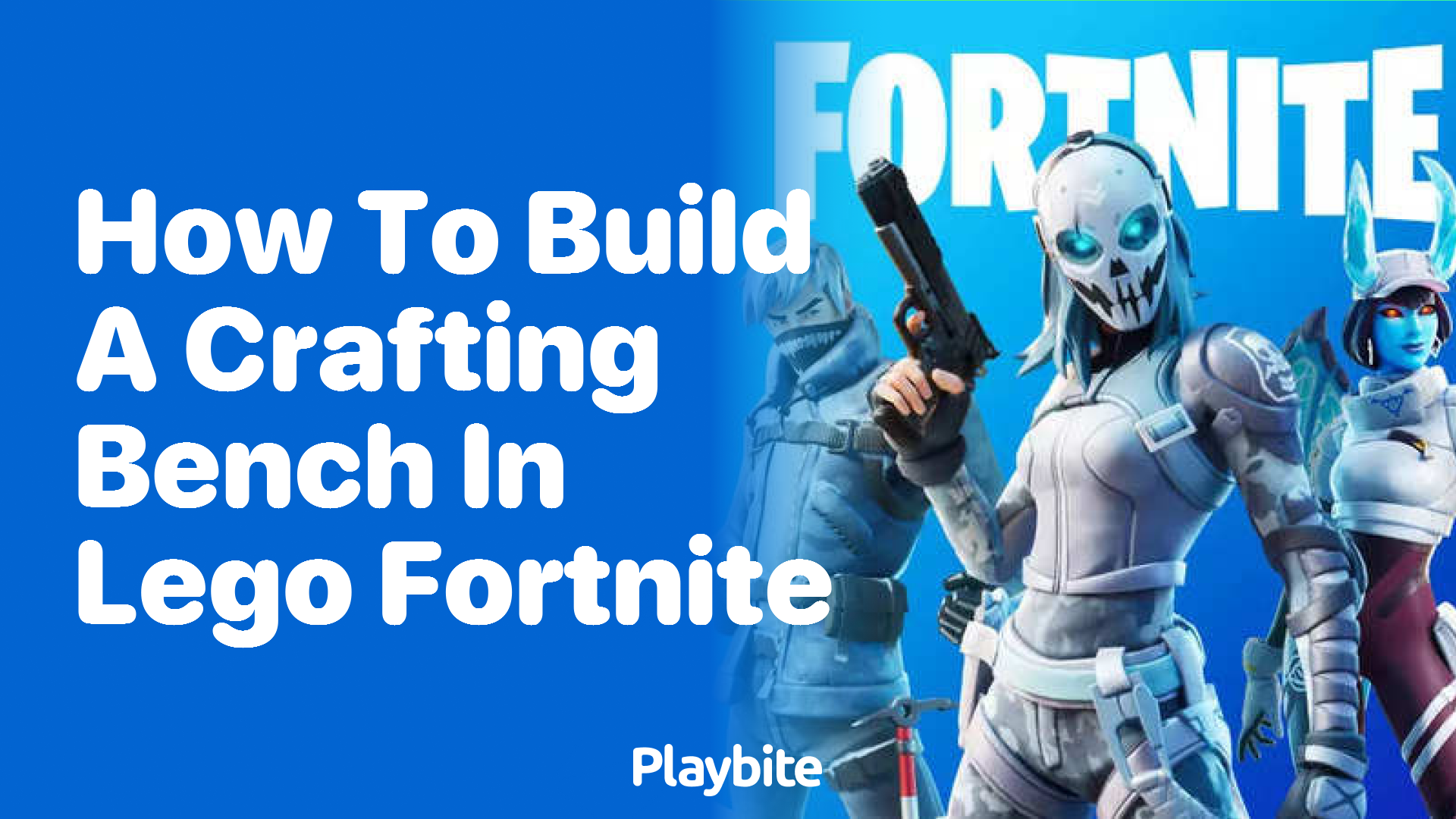 How to Build a Crafting Bench in Lego Fortnite