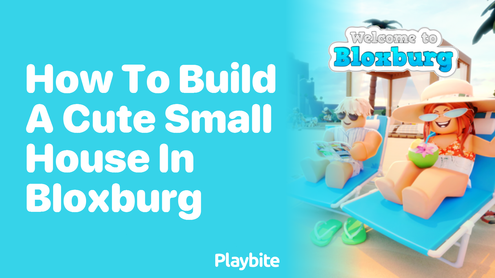 How to Build a Cute Small House in Bloxburg