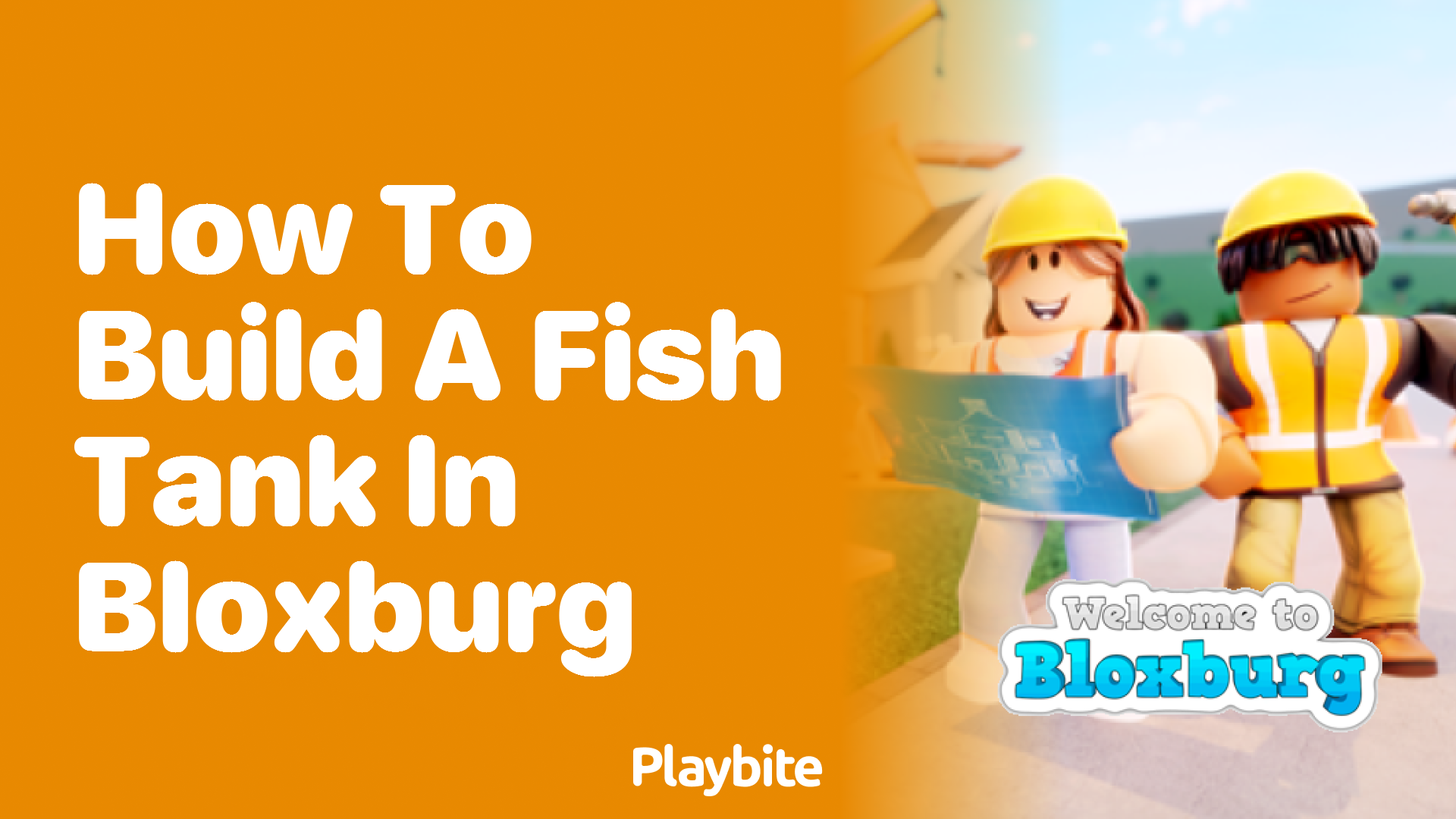 How to Build a Fish Tank in Bloxburg