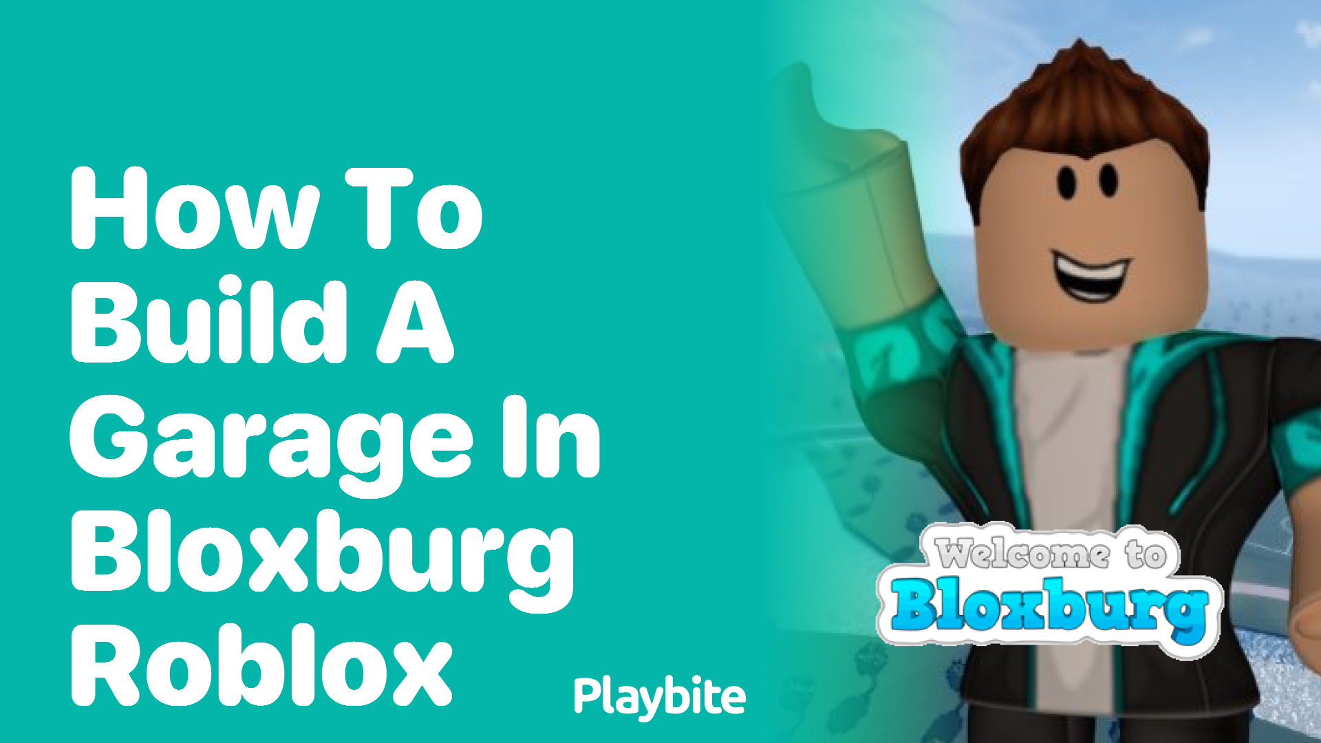 How to Build a Garage in Bloxburg Roblox