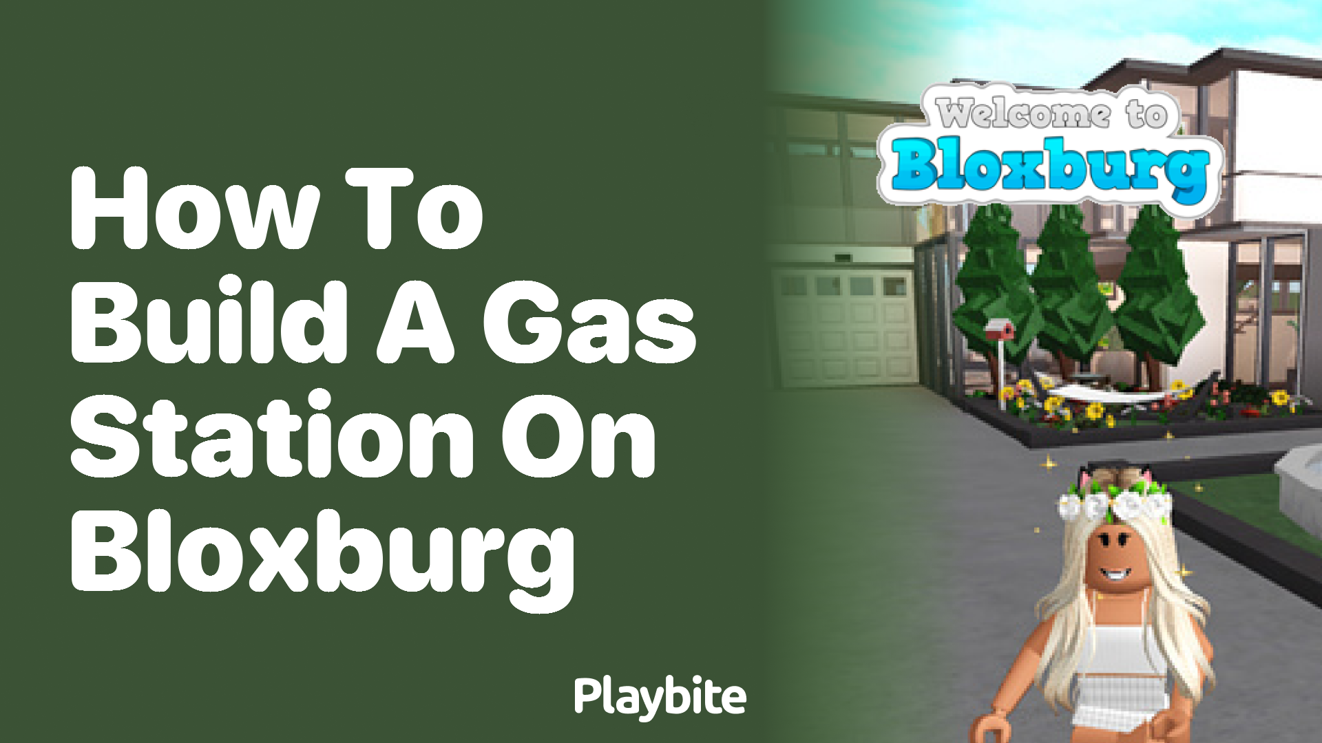 How to Build a Gas Station on Bloxburg