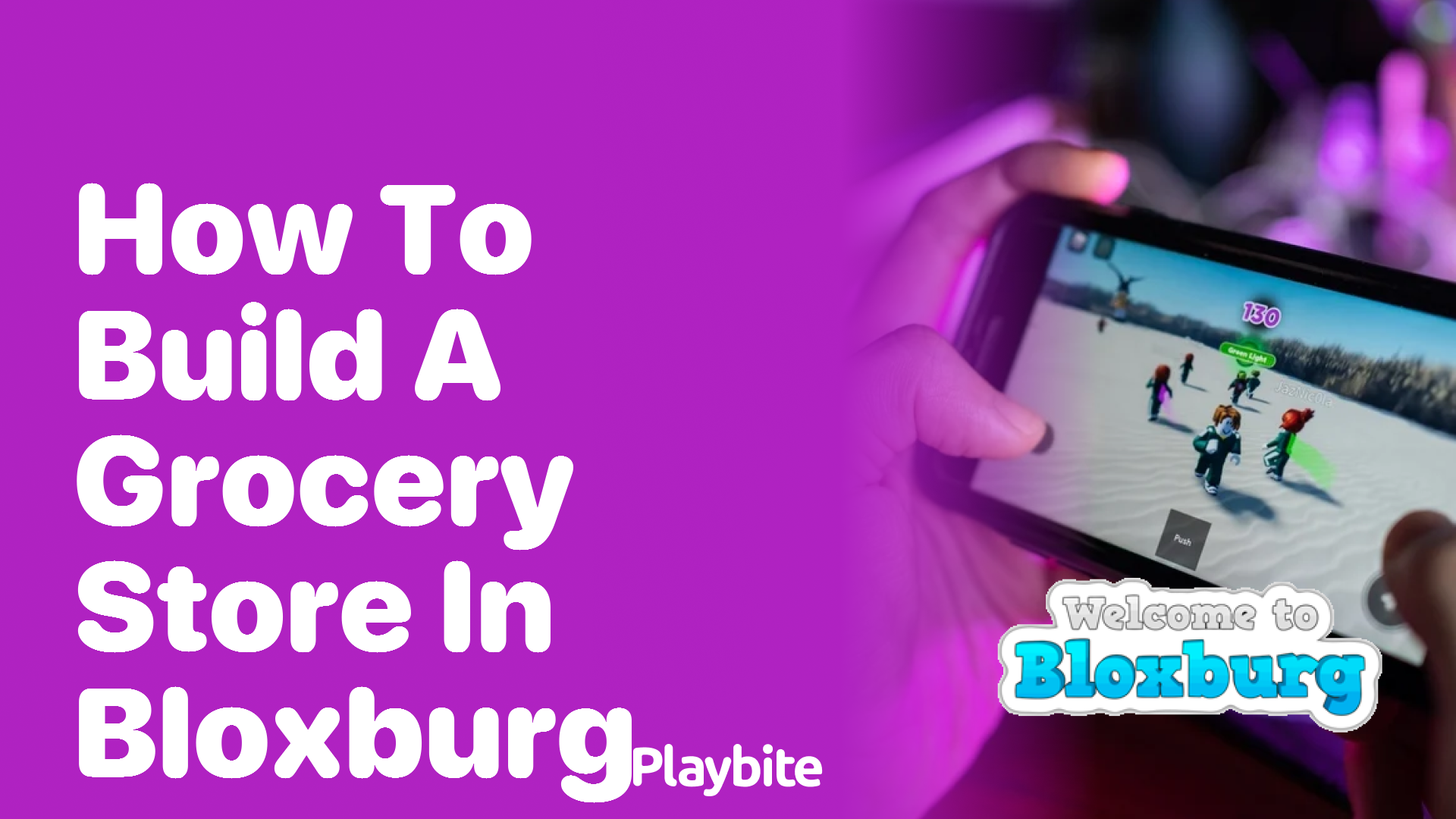 How to Build a Grocery Store in Bloxburg